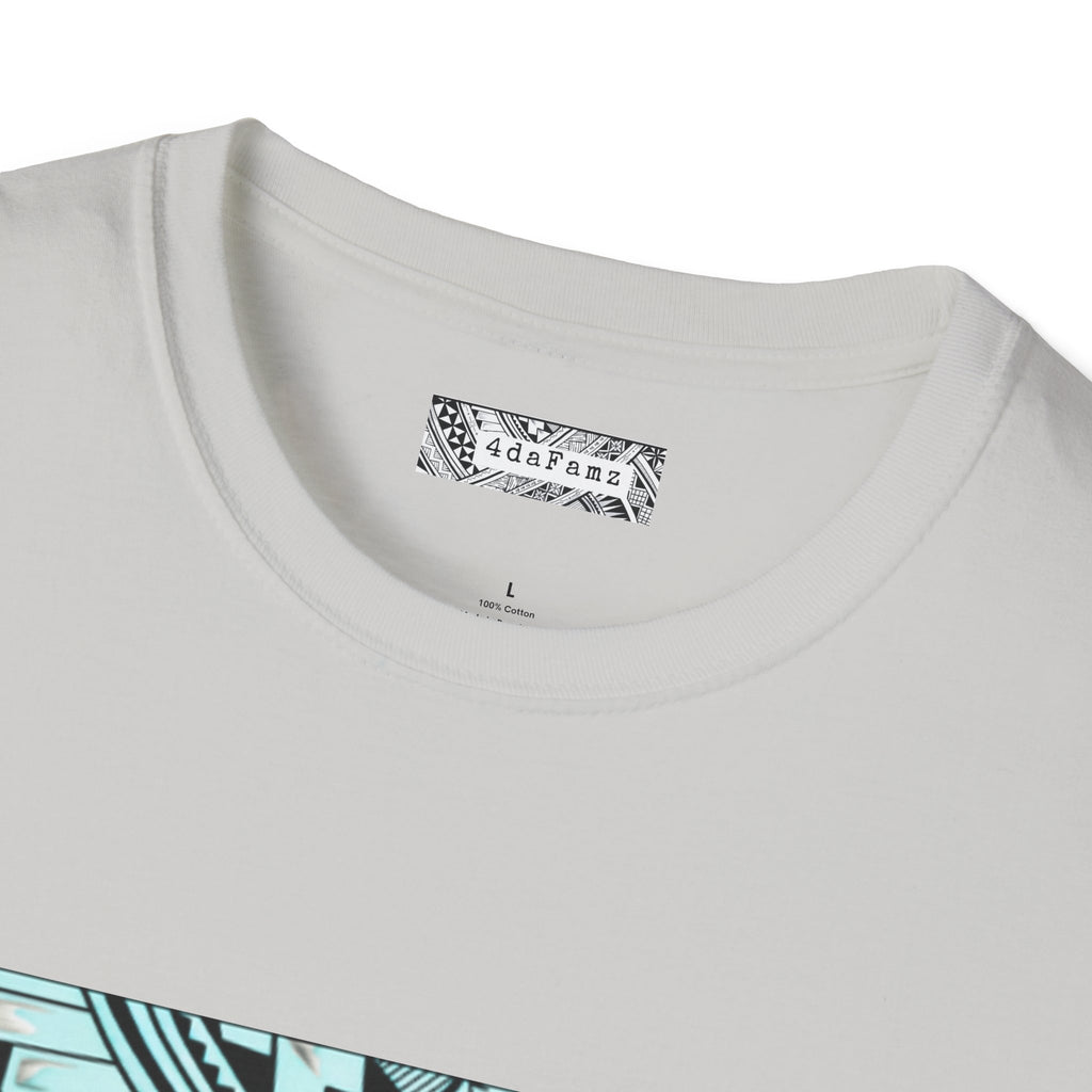 4daFamz Unisex Softstyle T-Shirt, Relaxed Island Vibes, Casual Family Tee, Unisex Graphic Shirt, Gift for Family, Summer Outfit, Trendy Apparel