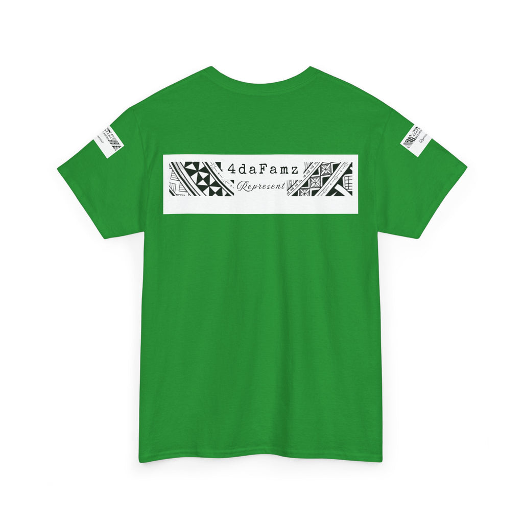 4daFamz REPRESENT Stylish Unisex Quality Cotton Trendy Tee with Relaxed Islander Vibes, Casual Wear, Gifts for Family, Everyday Comfort