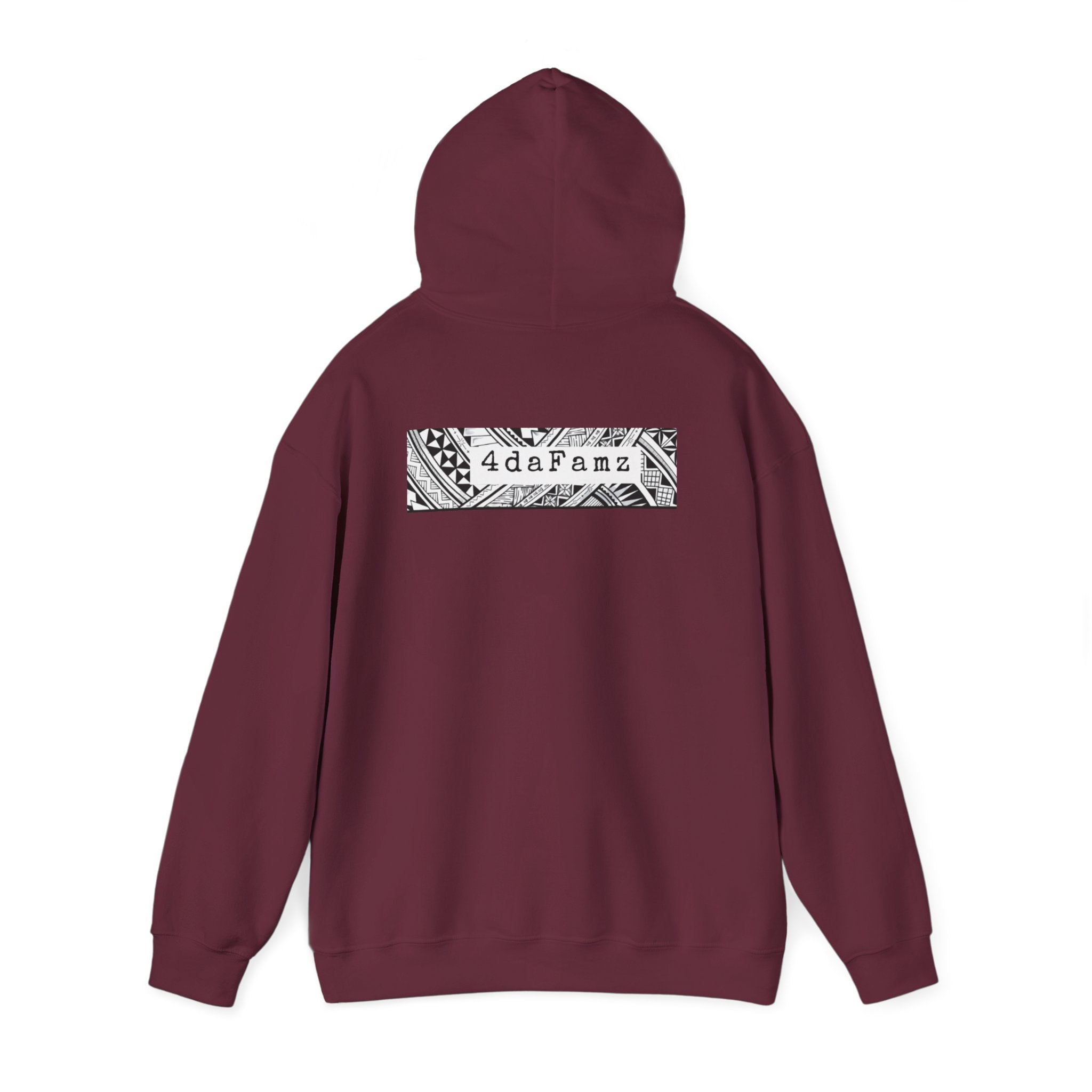 4daFamz Trendy Cozy Unisex Hooded Sweatshirt, Casual Layer, Gift for Family, Comfortable Fashion, Chill Vibes,