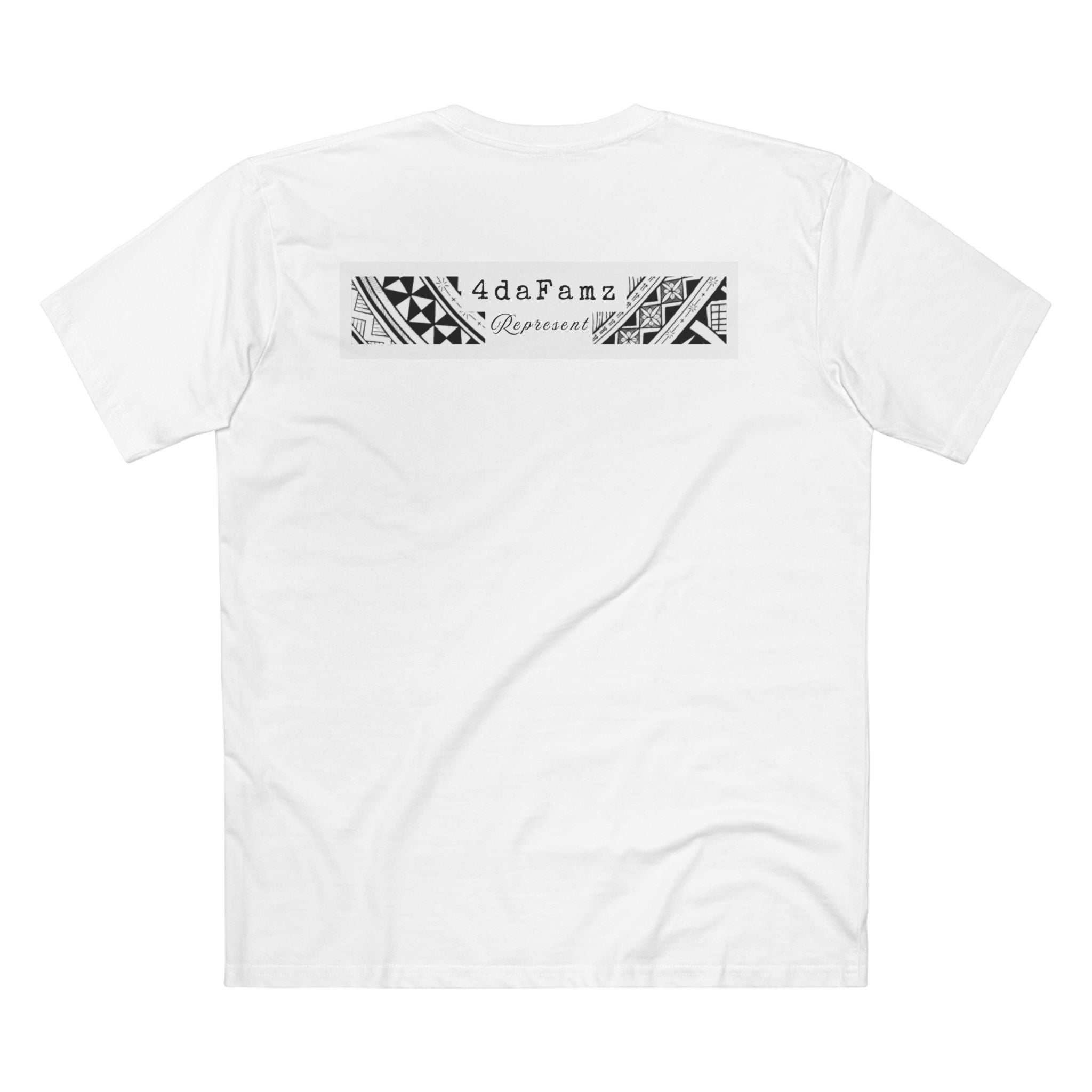 4daFamz REPRESENT Stylish Adult Staple Tee for Family Connections | Modern Unique Graphic Tee, Casual Wear, Everyday Comfort
