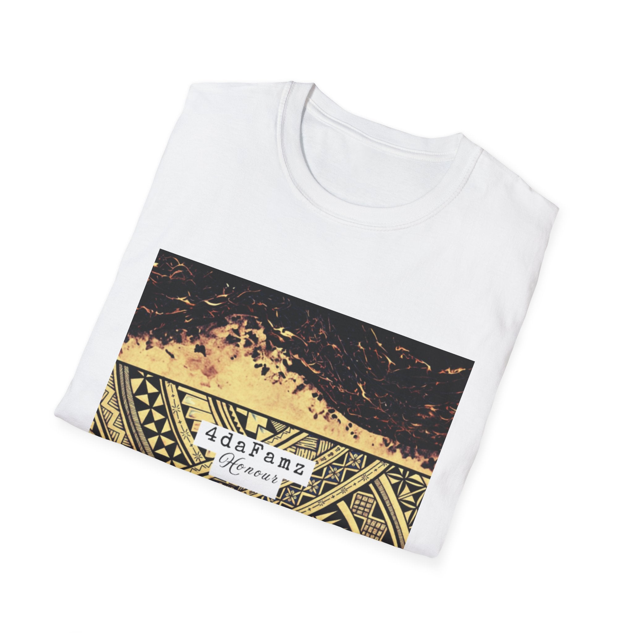 4daFamz HONOUR Unisex Soft Style T-Shirt, Trendy Tee, Casual Wear, Unique Gift for Everyday Comfort