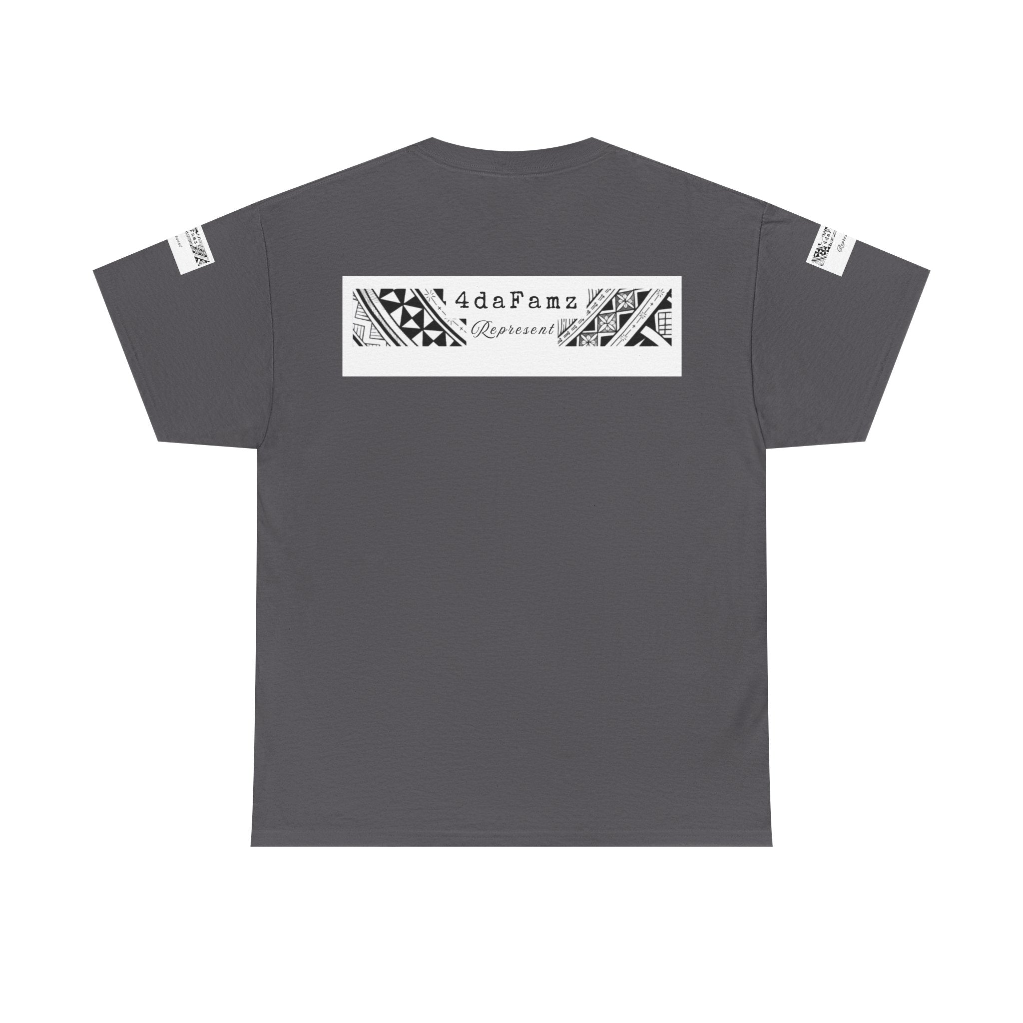 4daFamz REPRESENT Trendy Stylish Unisex Heavy Cotton Tee, Casual Wear, Unique Gift for Everyday Comfort