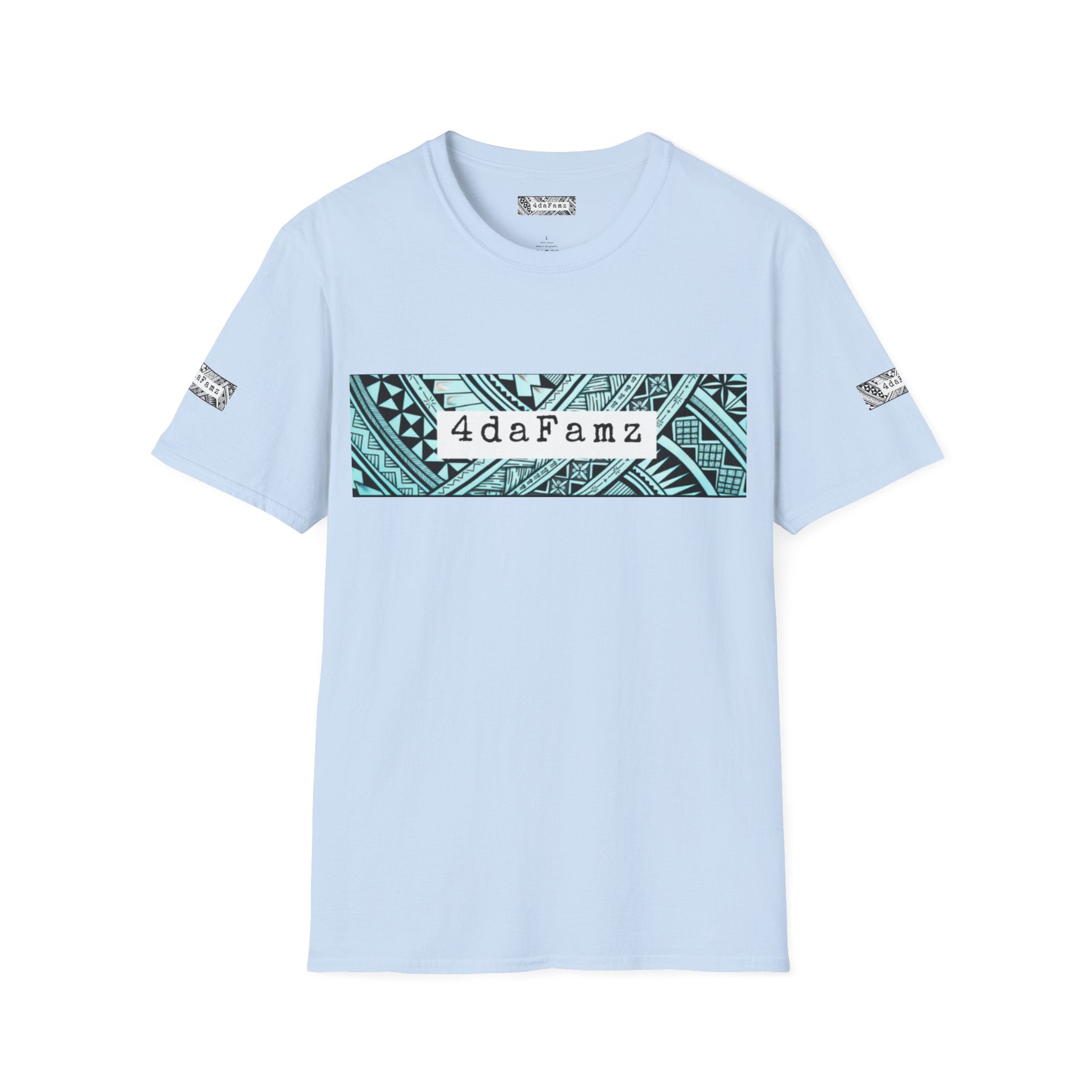 4daFamz Unisex Softstyle T-Shirt, Relaxed Island Vibes, Casual Family Tee, Unisex Graphic Shirt, Gift for Family, Summer Outfit, Trendy Apparel