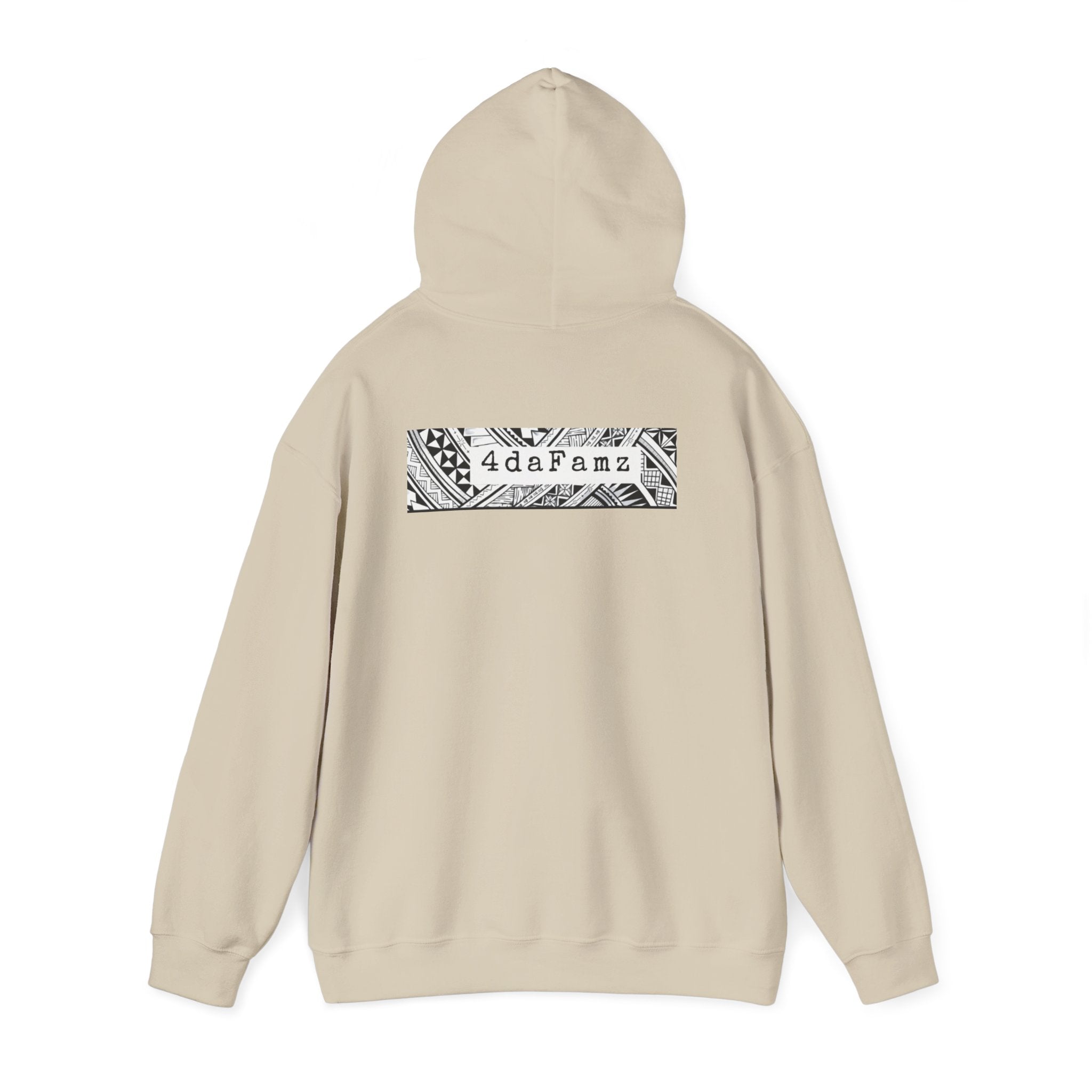 4daFamz Trendy Cozy Unisex Hooded Sweatshirt, Casual Layer, Gift for Family, Comfortable Fashion, Chill Vibes,