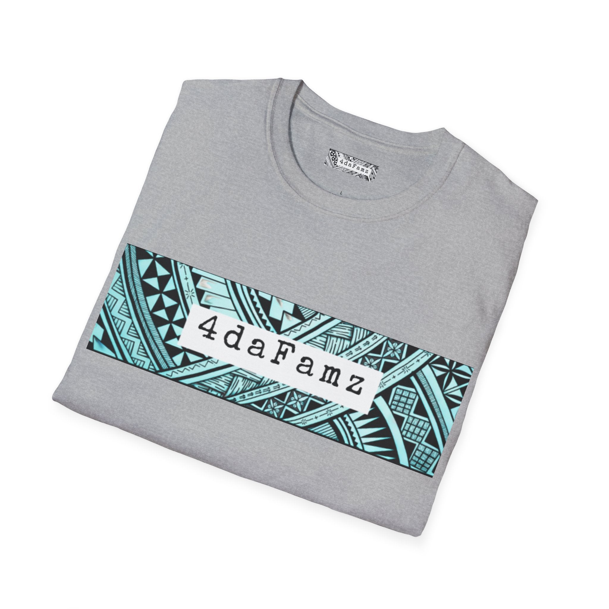 4daFamz Unisex Softstyle T-Shirt, Relaxed Island Vibes, Casual Family Tee, Unisex Graphic Shirt, Gift for Family, Summer Outfit, Trendy Apparel