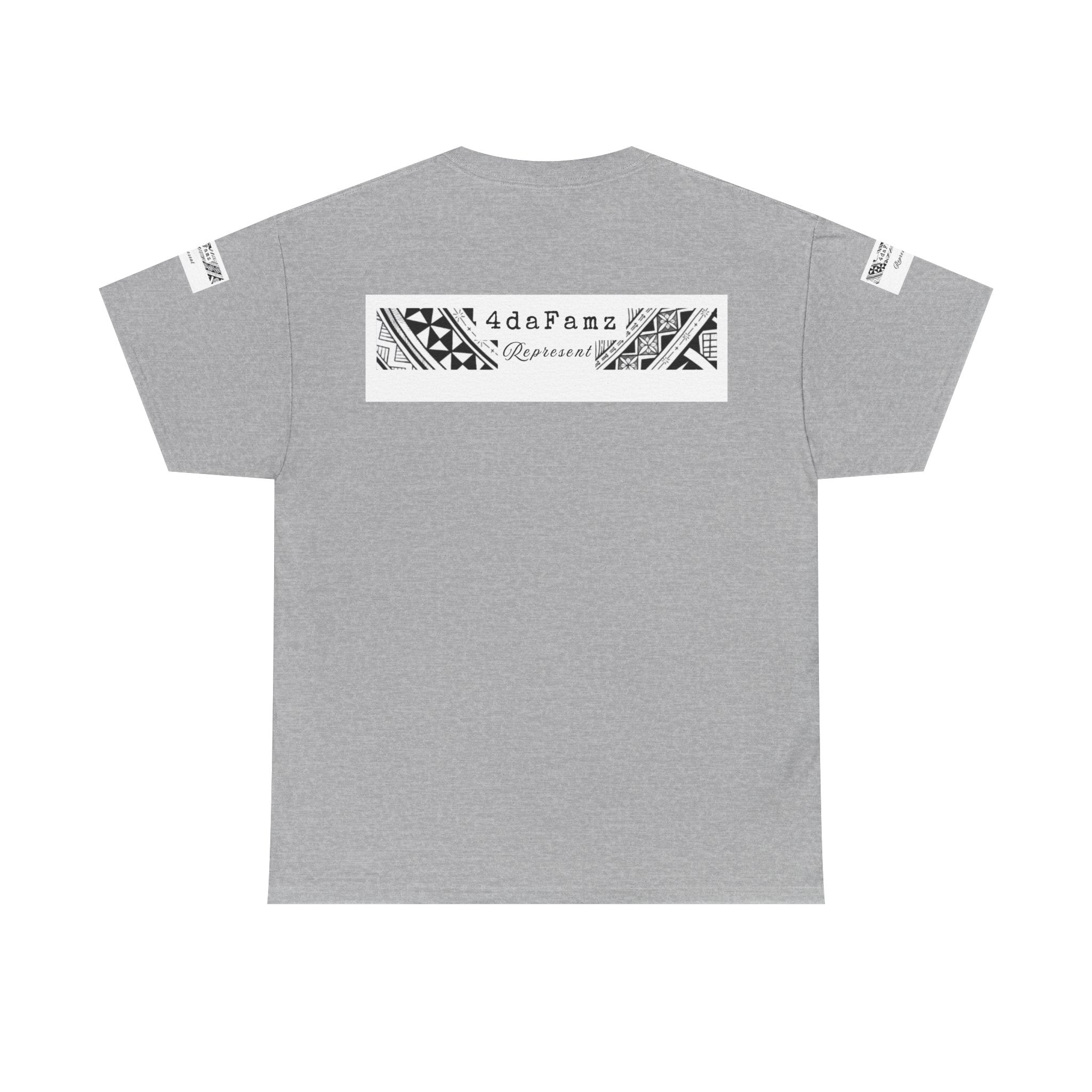 4daFamz REPRESENT Trendy Stylish Unisex Heavy Cotton Tee, Casual Wear, Unique Gift for Everyday Comfort