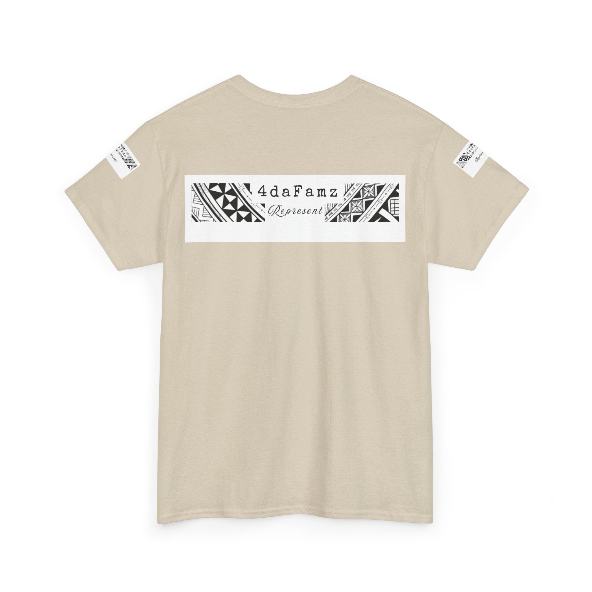 4daFamz REPRESENT Trendy Stylish Unisex Heavy Cotton Tee, Casual Wear, Unique Gift for Everyday Comfort