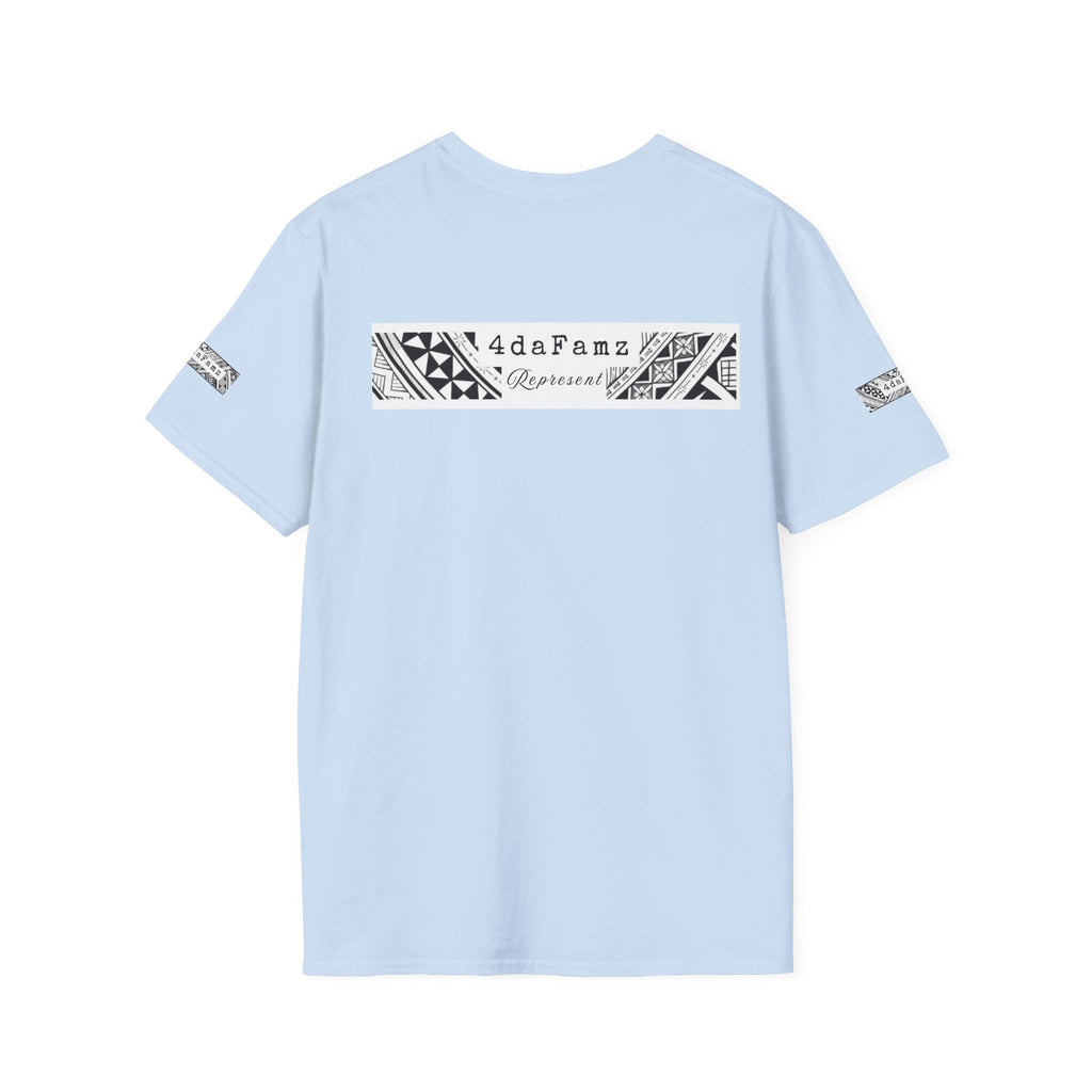 4daFamz Unisex Softstyle T-Shirt, Relaxed Island Vibes, Casual Family Tee, Unisex Graphic Shirt, Gift for Family, Summer Outfit, Trendy Apparel