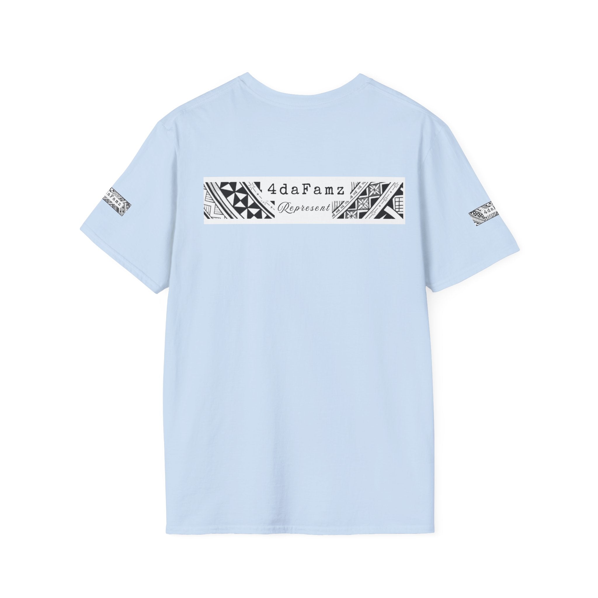 4daFamz Unisex Softstyle T-Shirt, Relaxed Island Vibes, Casual Family Tee, Unisex Graphic Shirt, Gift for Family, Summer Outfit, Trendy Apparel