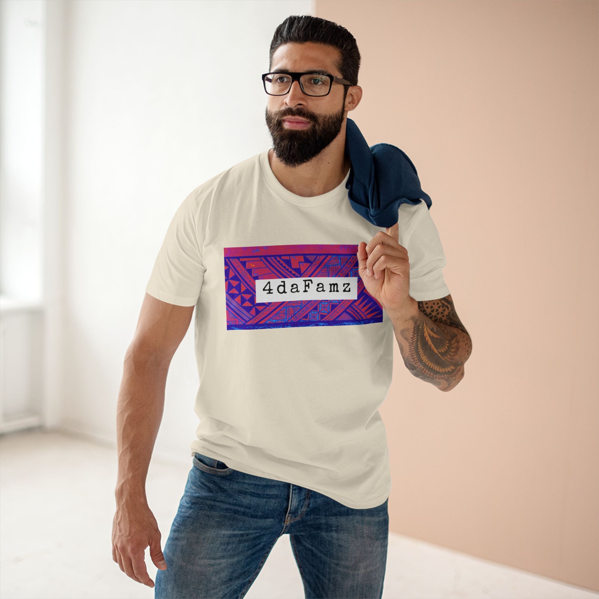 4daFamz REPRESENT Stylish Comfy Staple Tee for Family Connections | Modern Graphic Tee, Casual Wear, Gift for Him/Her, Unique Family Shirt, Everyday Comfort