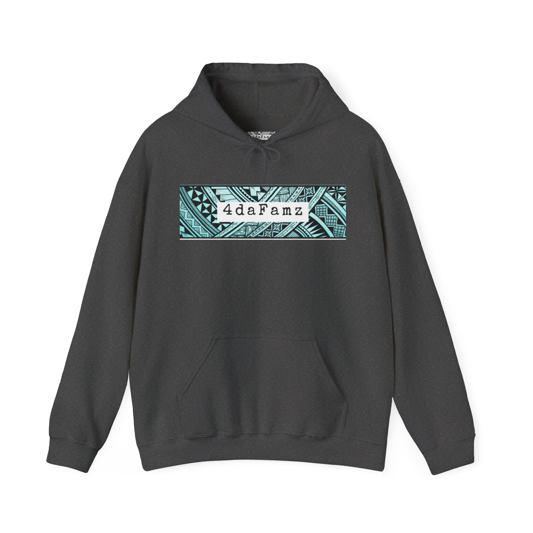 4daFamz Trendy Unisex Heavy Blend Hoodie, Cozy Gift, Casual Streetwear, Graphic Hooded Sweatshirt