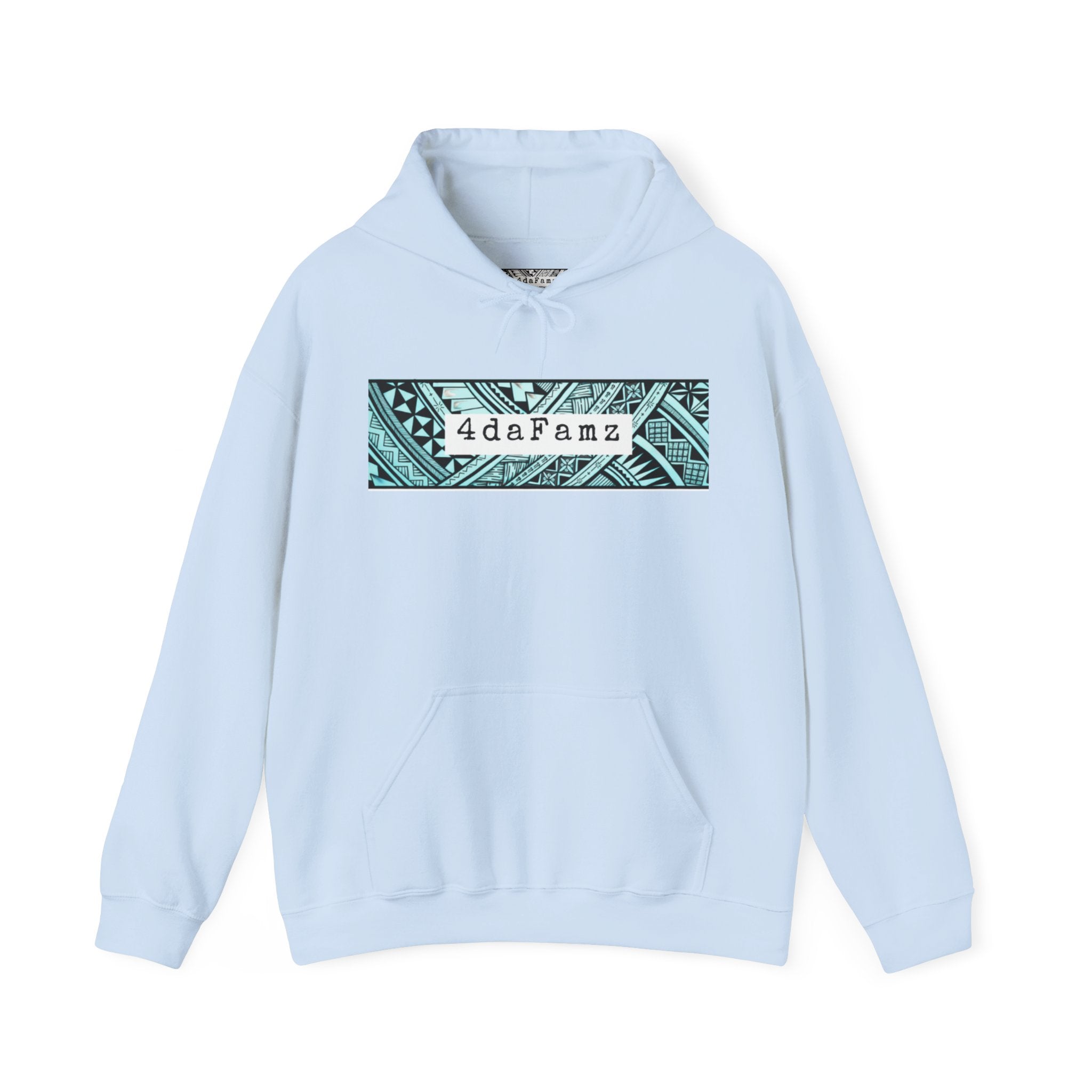 4daFamz Trendy Unisex Heavy Blend Hoodie, Cozy Gift, Casual Streetwear, Graphic Hooded Sweatshirt