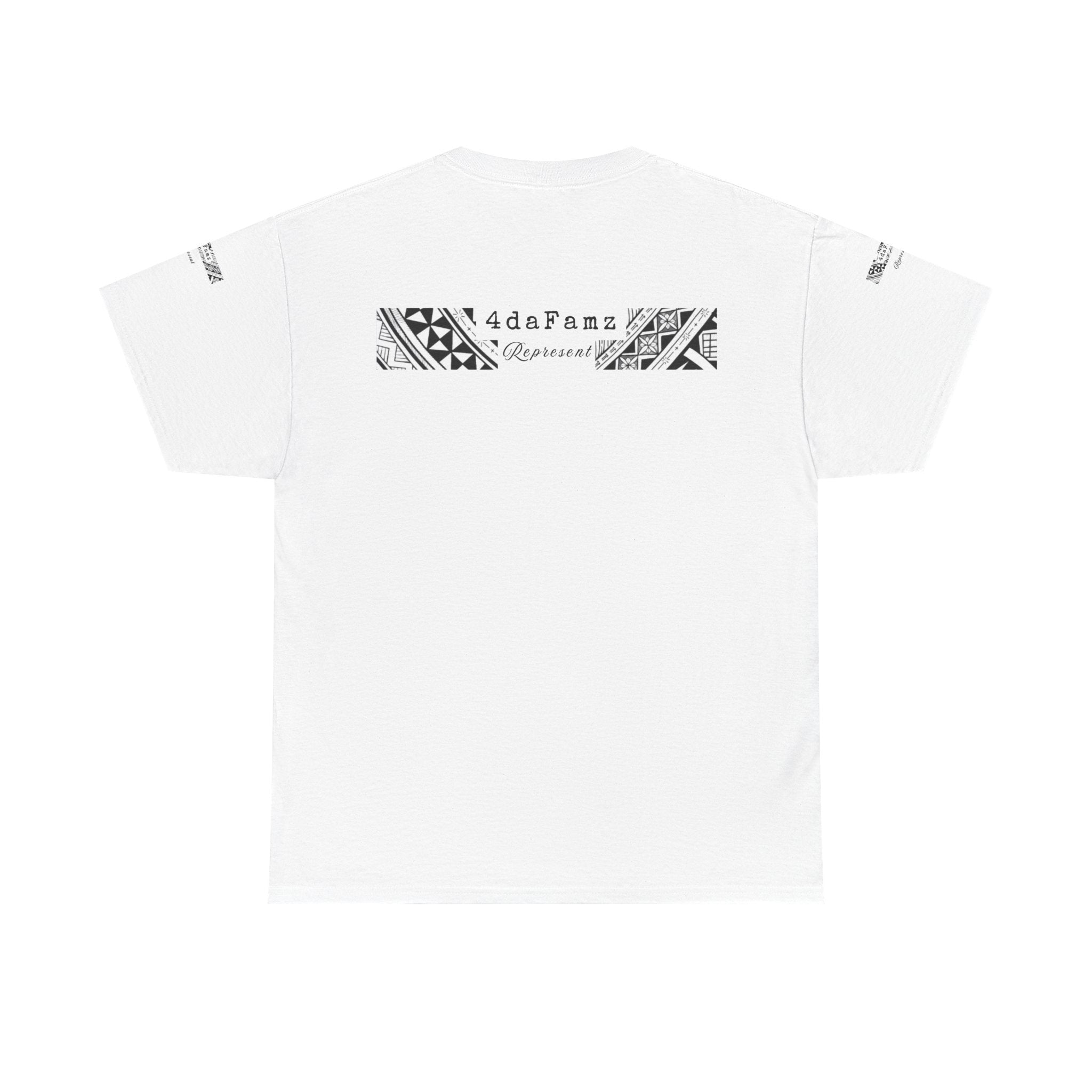 4daFamz REPRESENT Stylish Unisex Quality Cotton Trendy Tee with Relaxed Islander Vibes, Casual Wear, Gifts for Family, Everyday Comfort