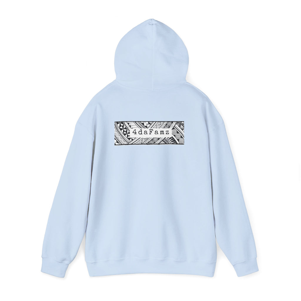 4daFamz Trendy Unisex Heavy Blend Hoodie, Cozy Gift, Casual Streetwear, Graphic Hooded Sweatshirt
