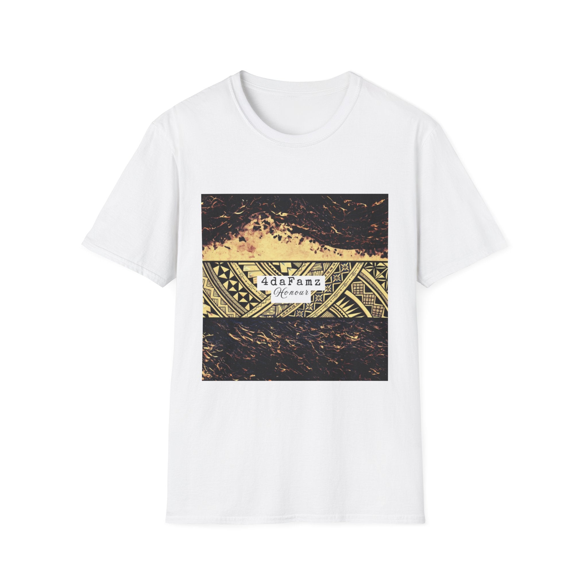 4daFamz HONOUR Unisex Soft Style T-Shirt, Trendy Tee, Casual Wear, Unique Gift for Everyday Comfort