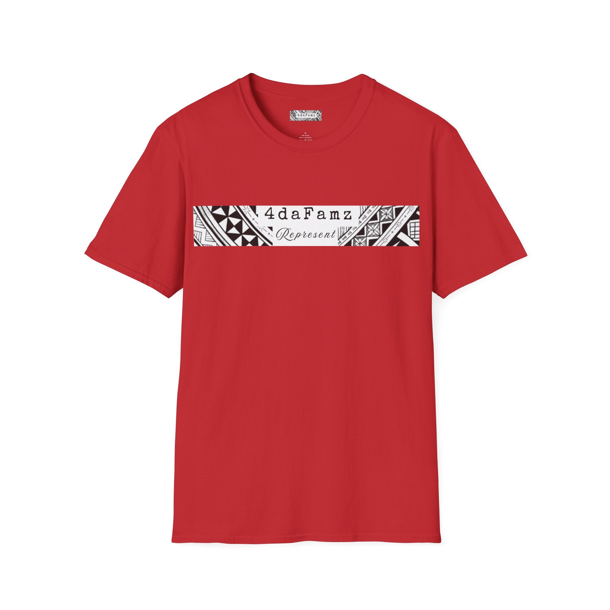 4daFamz REPRESENT Trendy Unisex Graphic Tee - Perfect for Casual Wear, Birthdays, Family Gatherings, Artistic Expression, Unique Gifts