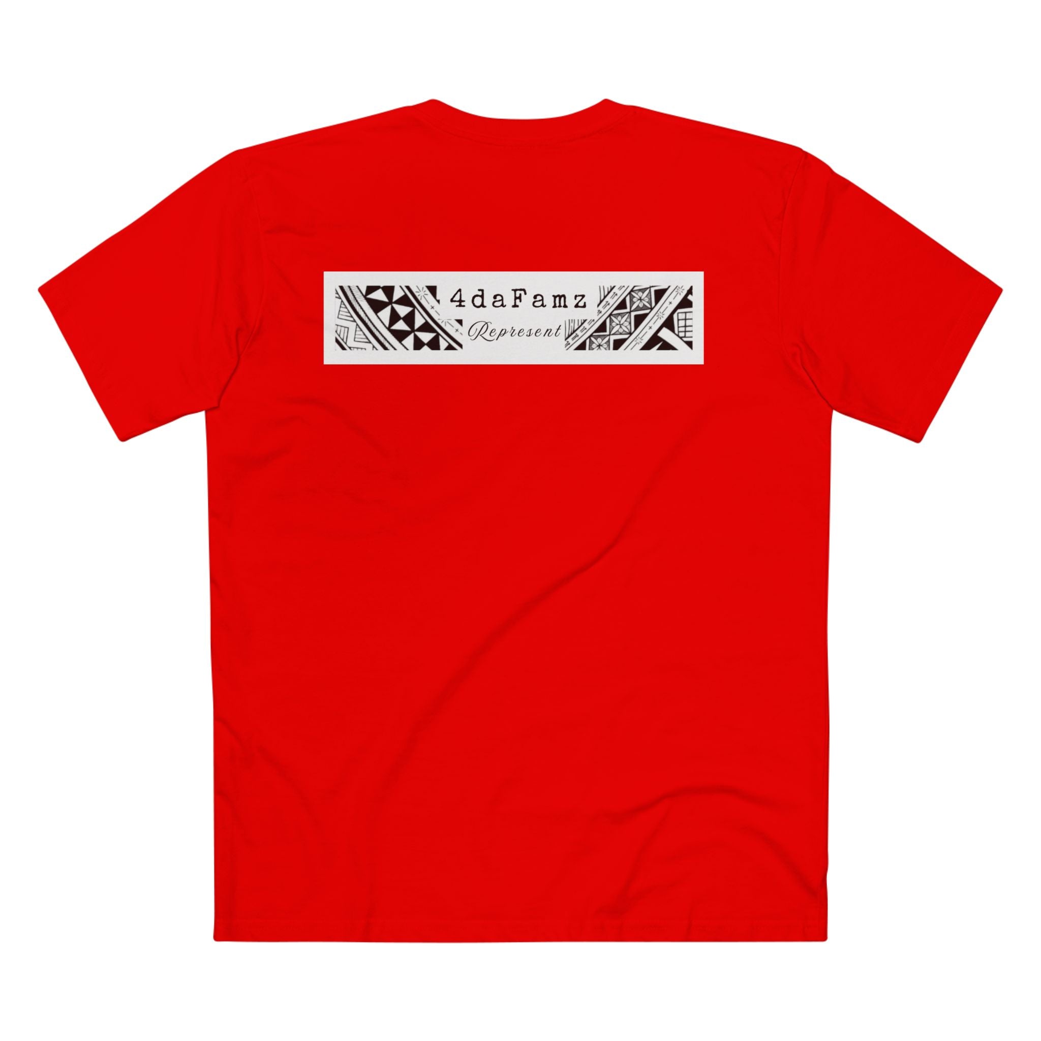 4daFamz REPRESENT Stylish Comfy Staple Tee for Family Connections | Modern Graphic Tee, Casual Wear, Gift for Him/Her, Unique Family Shirt, Everyday Comfort