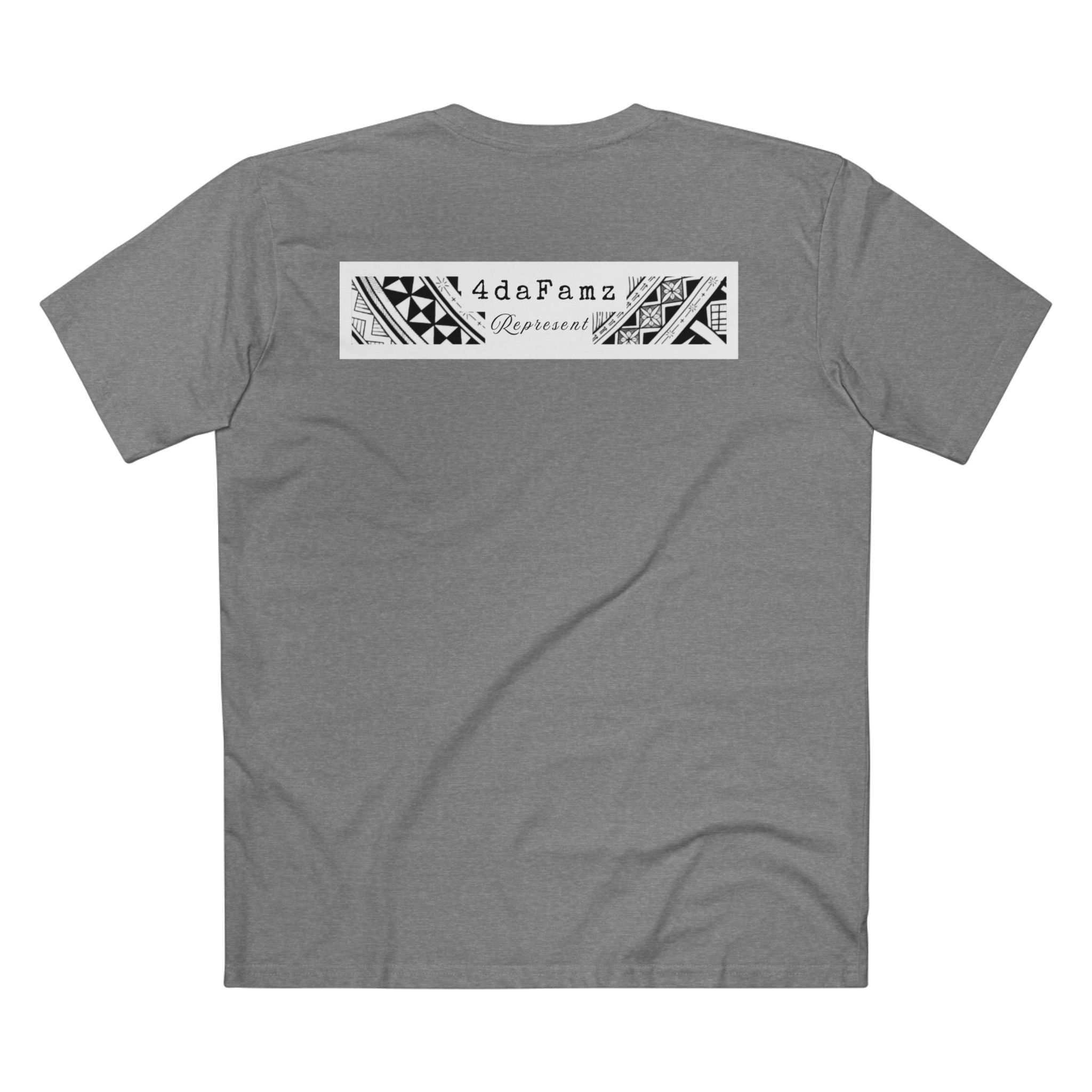 4daFamz REPRESENT Stylish Adult Staple Tee for Family Connections | Modern Unique Graphic Tee, Casual Wear, Everyday Comfort