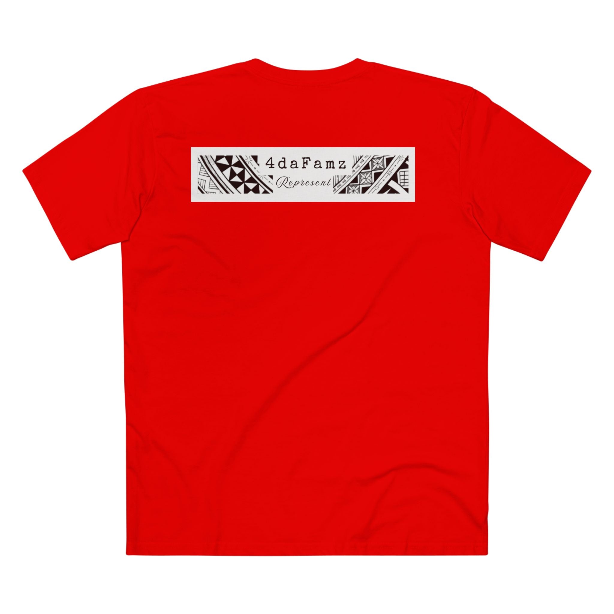 4daFamz REPRESENT Stylish Adult Staple Tee for Family Connections | Modern Unique Graphic Tee, Casual Wear, Everyday Comfort