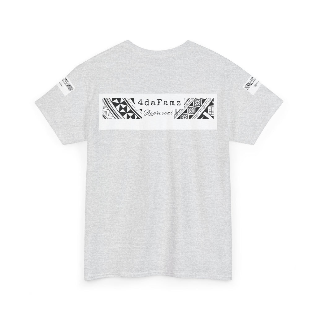 4daFamz REPRESENT Stylish Unisex Quality Cotton Trendy Tee with Relaxed Islander Vibes, Casual Wear, Gifts for Family, Everyday Comfort