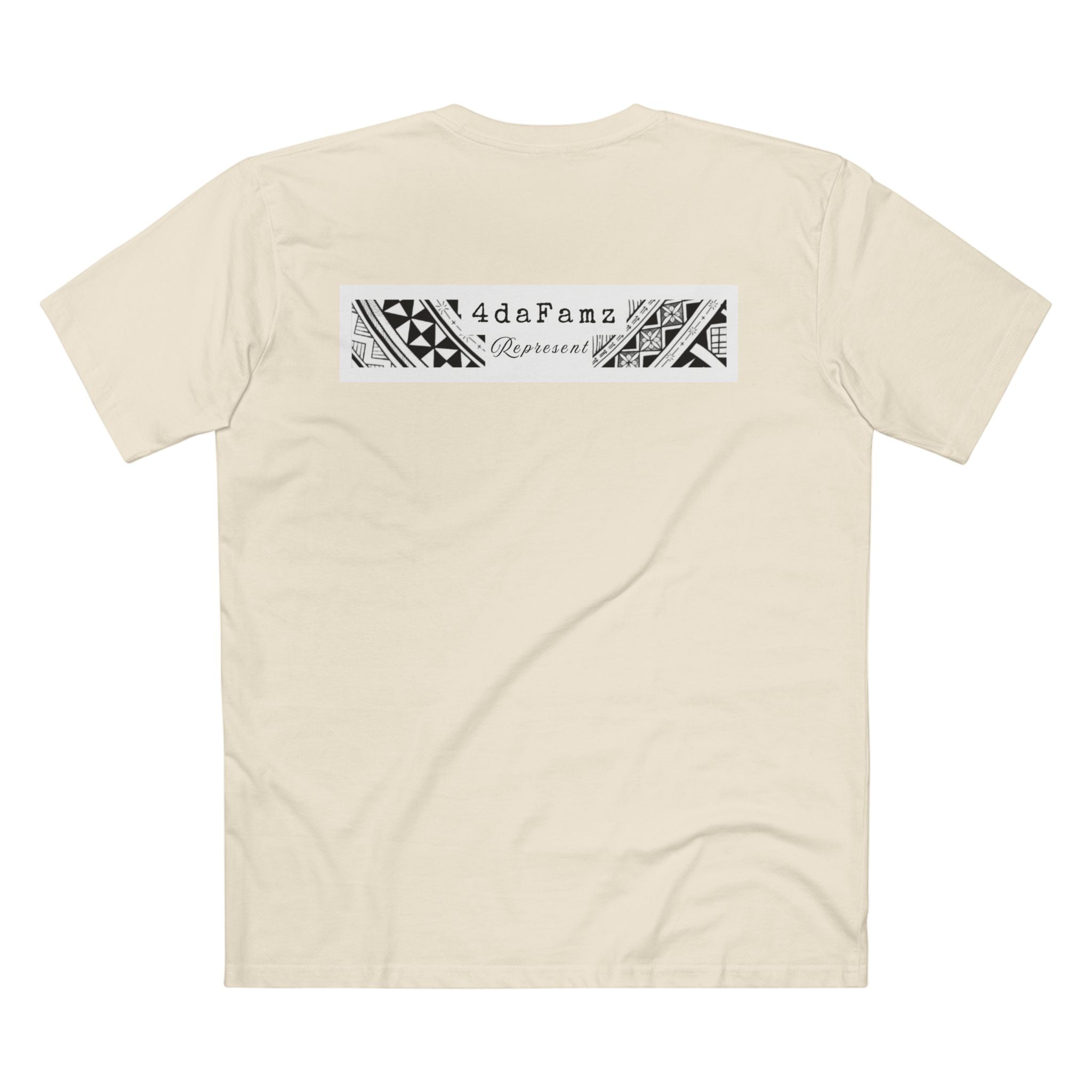 4daFamz REPRESENT Stylish Comfy Staple Tee for Family Connections | Modern Graphic Tee, Casual Wear, Gift for Him/Her, Unique Family Shirt, Everyday Comfort