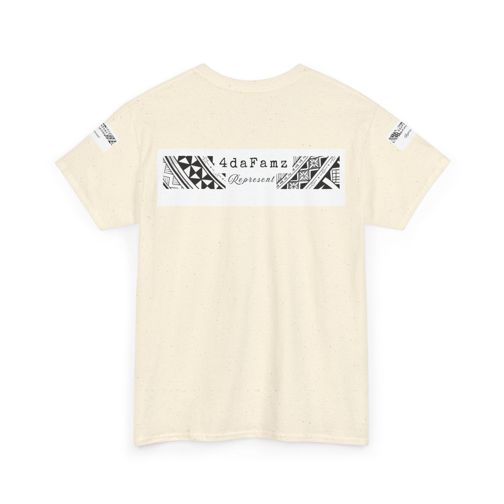 4daFamz REPRESENT Stylish Unisex Quality Cotton Trendy Tee with Relaxed Islander Vibes, Casual Wear, Gifts for Family, Everyday Comfort