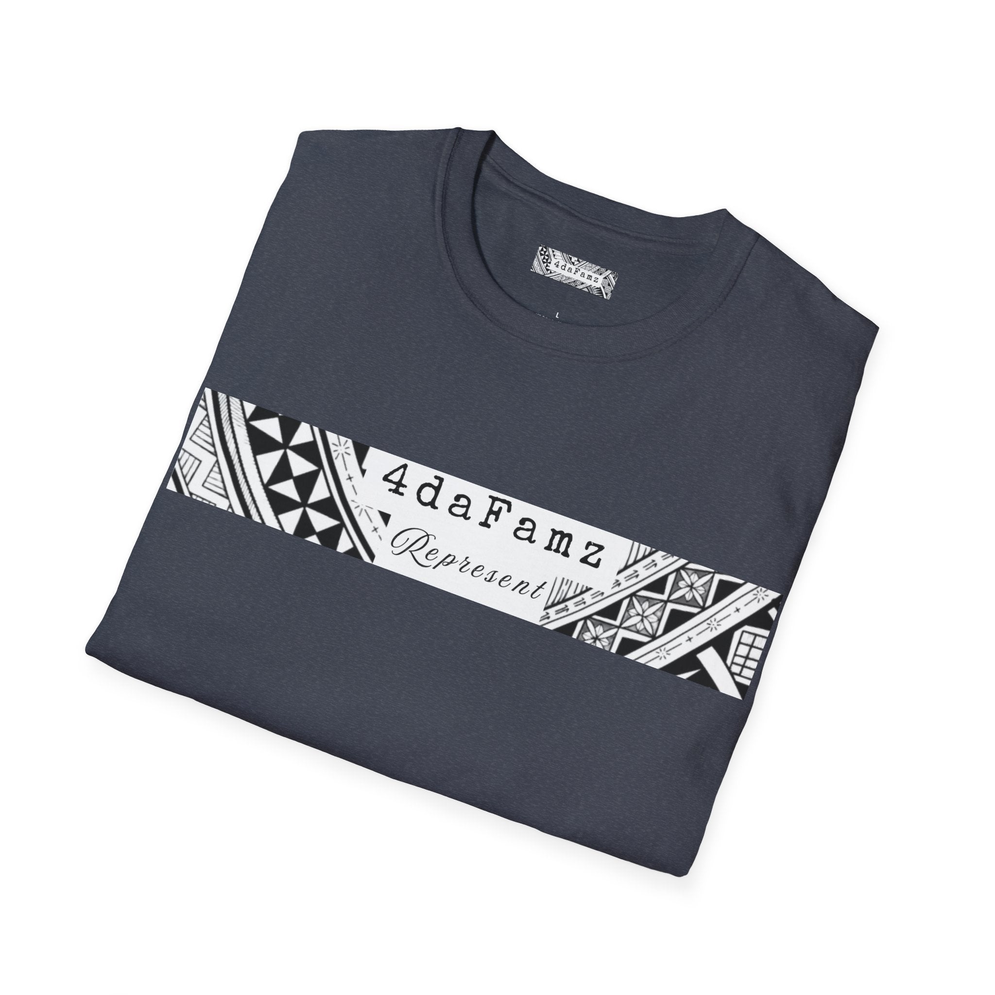 4daFamz REPRESENT Trendy Unisex Graphic Tee - Perfect for Casual Wear, Birthdays, Family Gatherings, Artistic Expression, Unique Gifts