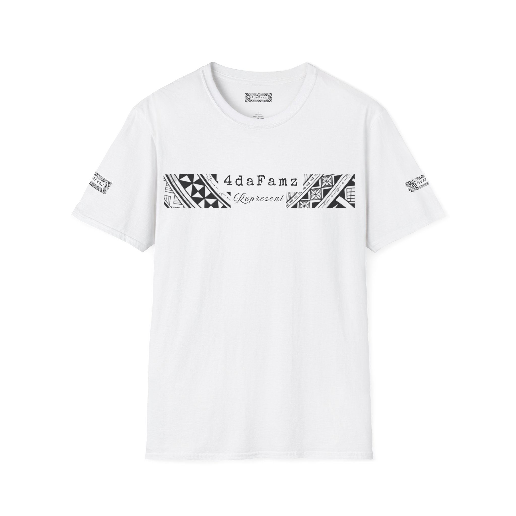 4daFamz REPRESENT Trendy Unisex Tee with relaxed island vibe - Perfect for Casual Wear, Birthdays, Family Gatherings, Artistic Expression, Unique Gifts