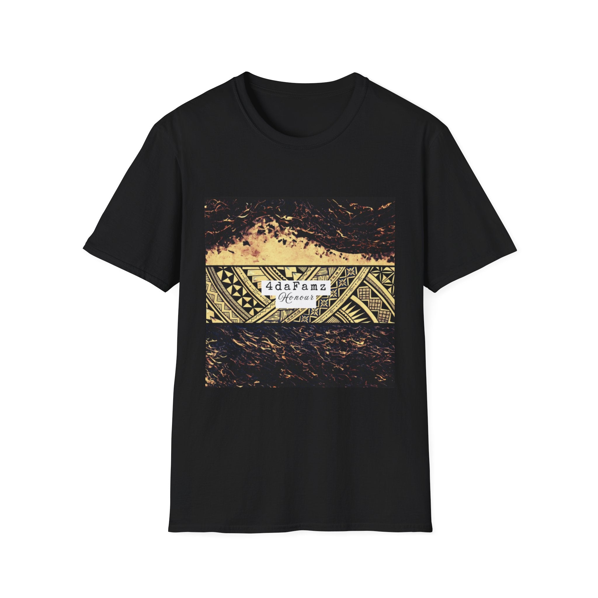 4daFamz HONOUR Unisex Soft Style T-Shirt, Trendy Tee, Casual Wear, Unique Gift for Everyday Comfort