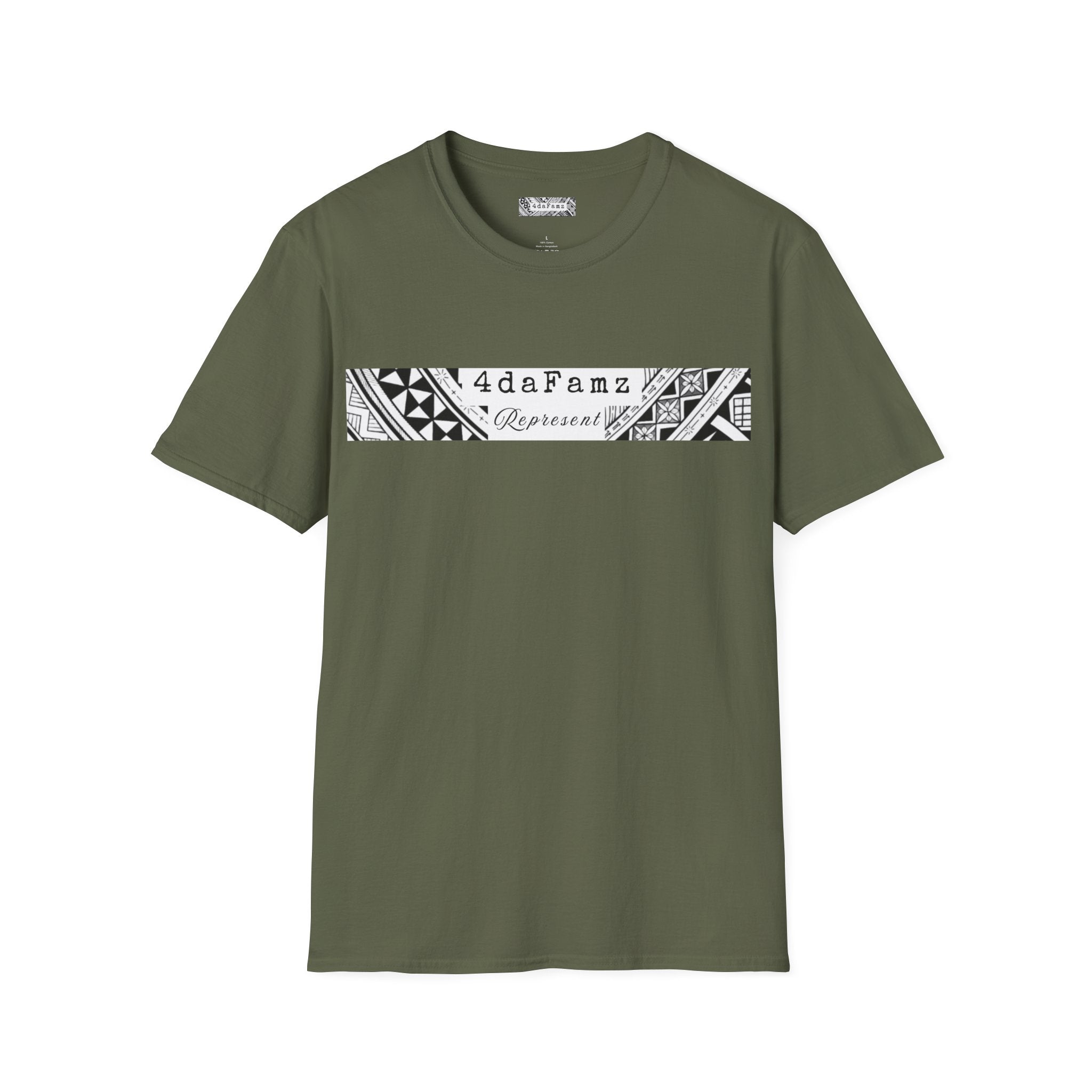 4daFamz REPRESENT Trendy Unisex Graphic Tee - Perfect for Casual Wear, Birthdays, Family Gatherings, Artistic Expression, Unique Gifts
