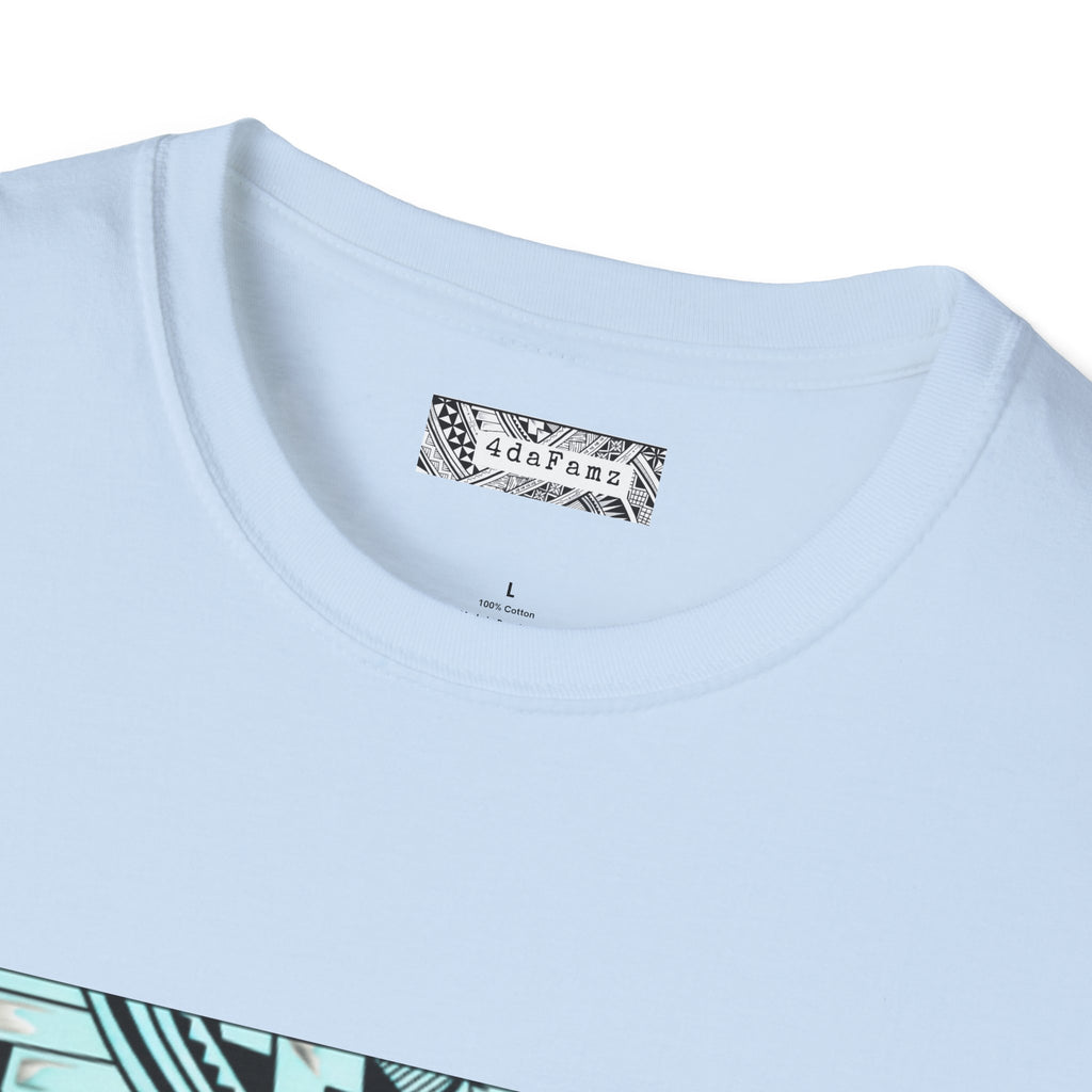 4daFamz Unisex Softstyle T-Shirt, Relaxed Island Vibes, Casual Family Tee, Unisex Graphic Shirt, Gift for Family, Summer Outfit, Trendy Apparel