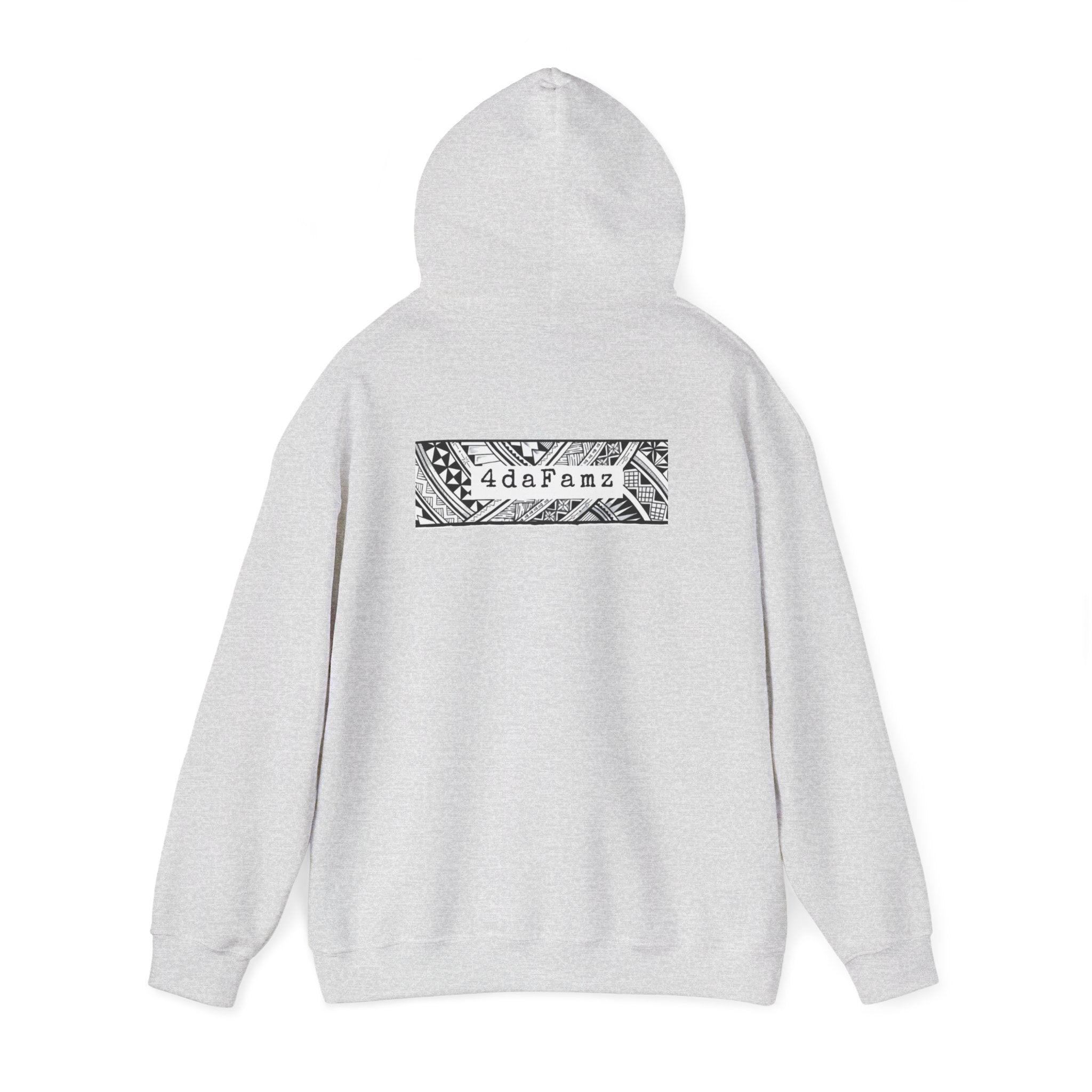 4daFamz Trendy Unisex Heavy Blend Hoodie, Cozy Gift, Casual Streetwear, Graphic Hooded Sweatshirt