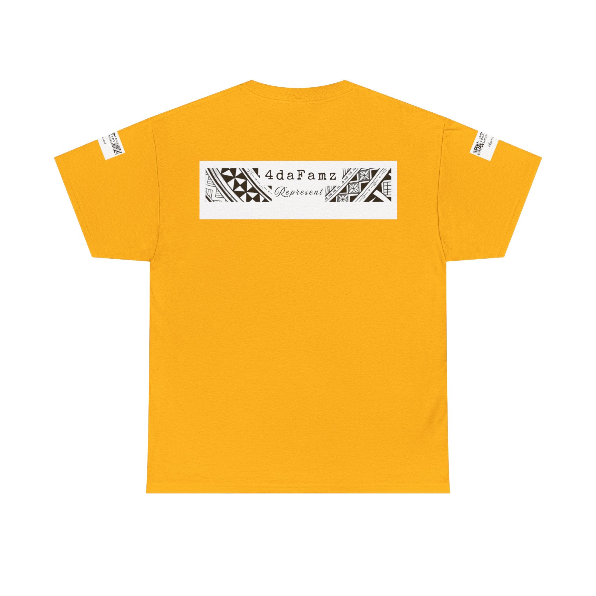 4daFamz REPRESENT Trendy Stylish Unisex Heavy Cotton Tee, Casual Wear, Unique Gift for Everyday Comfort