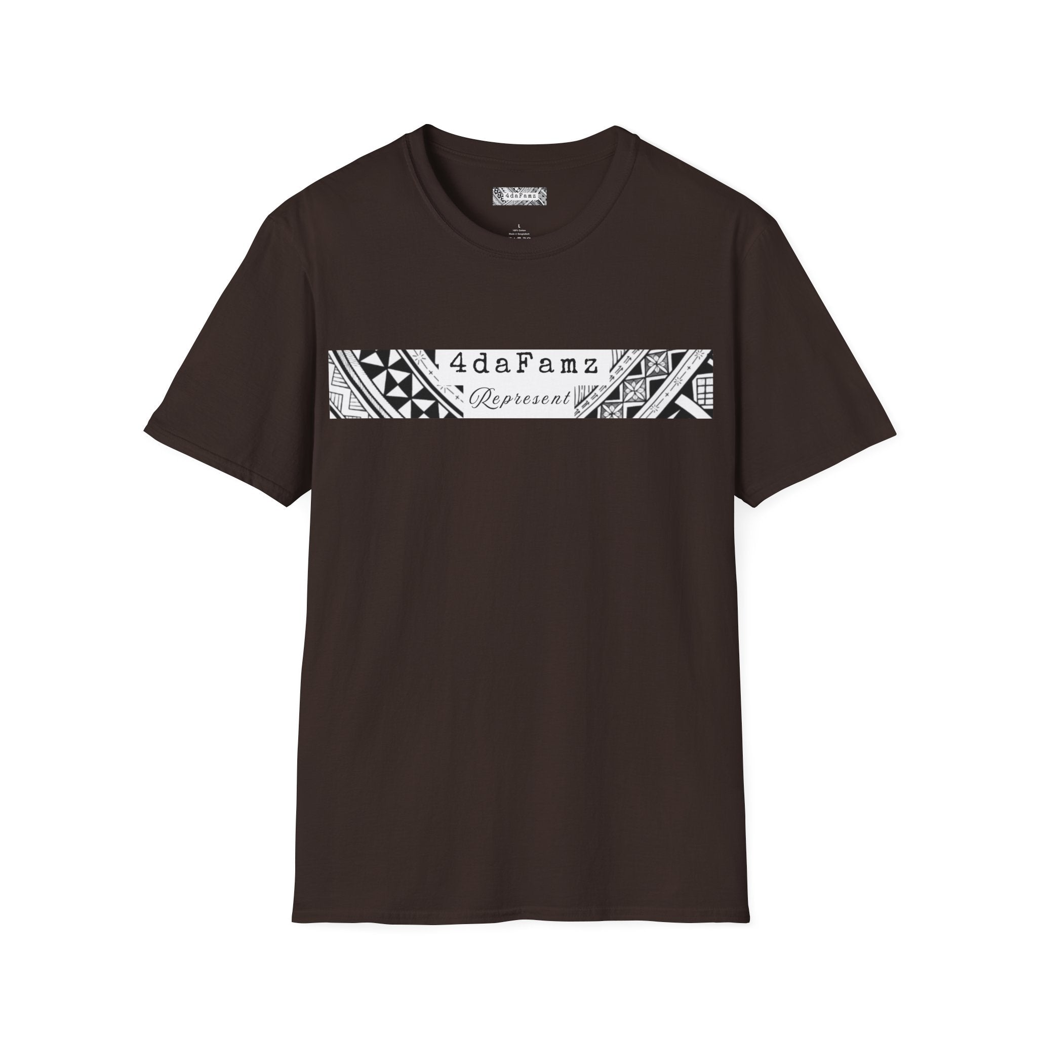 4daFamz REPRESENT Trendy Unisex Graphic Tee - Perfect for Casual Wear, Birthdays, Family Gatherings, Artistic Expression, Unique Gifts