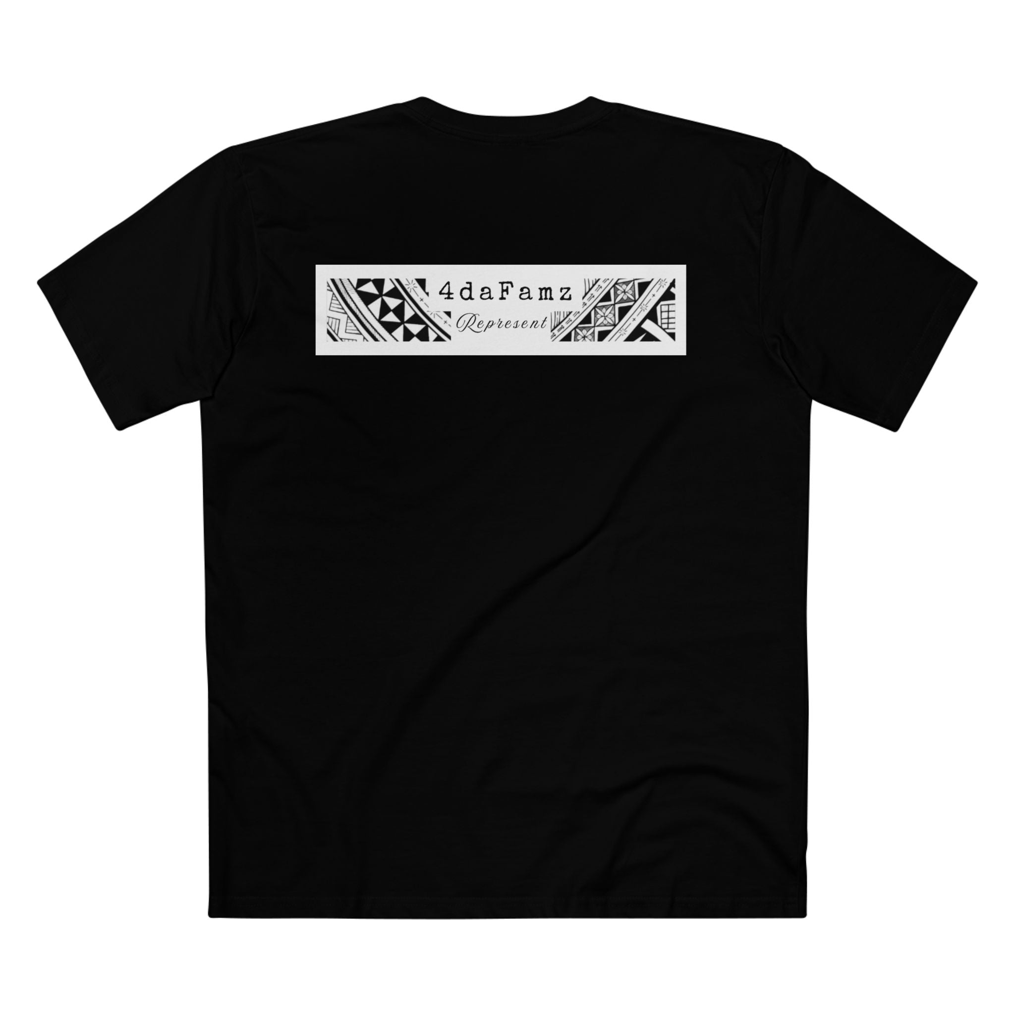 4daFamz REPRESENT Stylish Comfy Staple Tee for Family Connections | Modern Graphic Tee, Casual Wear, Gift for Him/Her, Unique Family Shirt, Everyday Comfort