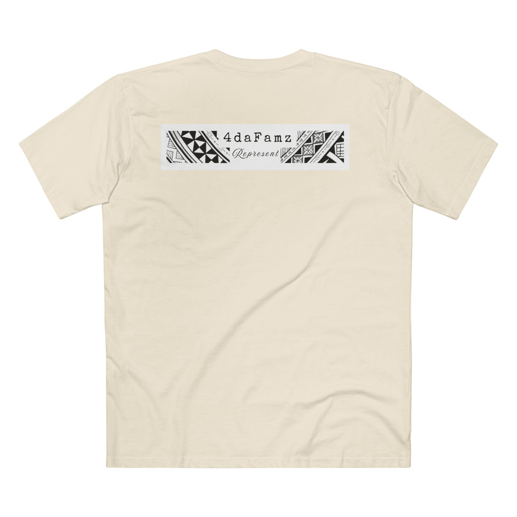 4daFamz REPRESENT Stylish Adult Staple Tee for Family Connections | Modern Unique Graphic Tee, Casual Wear, Everyday Comfort