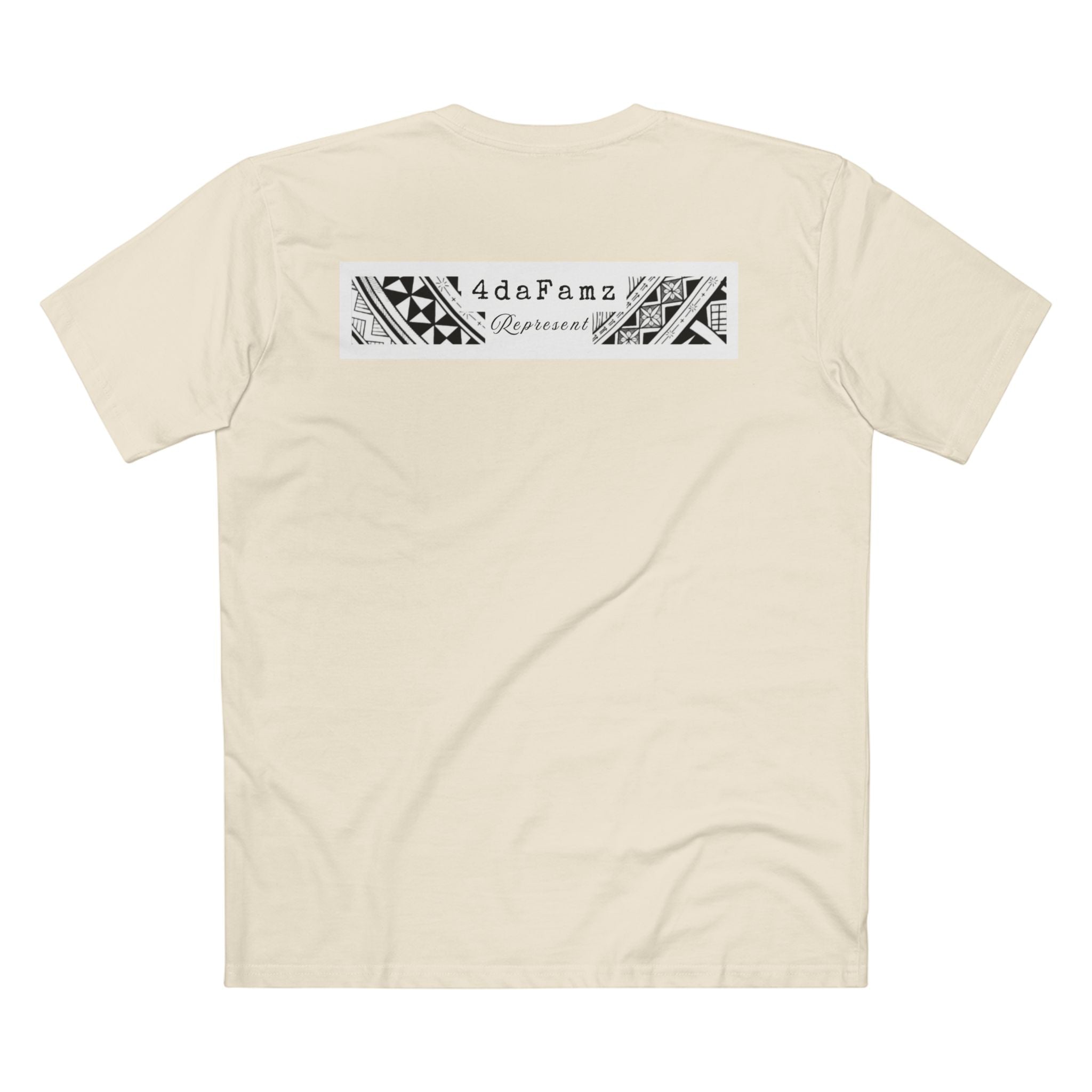 4daFamz REPRESENT Stylish Adult Staple Tee for Family Connections | Modern Unique Graphic Tee, Casual Wear, Everyday Comfort