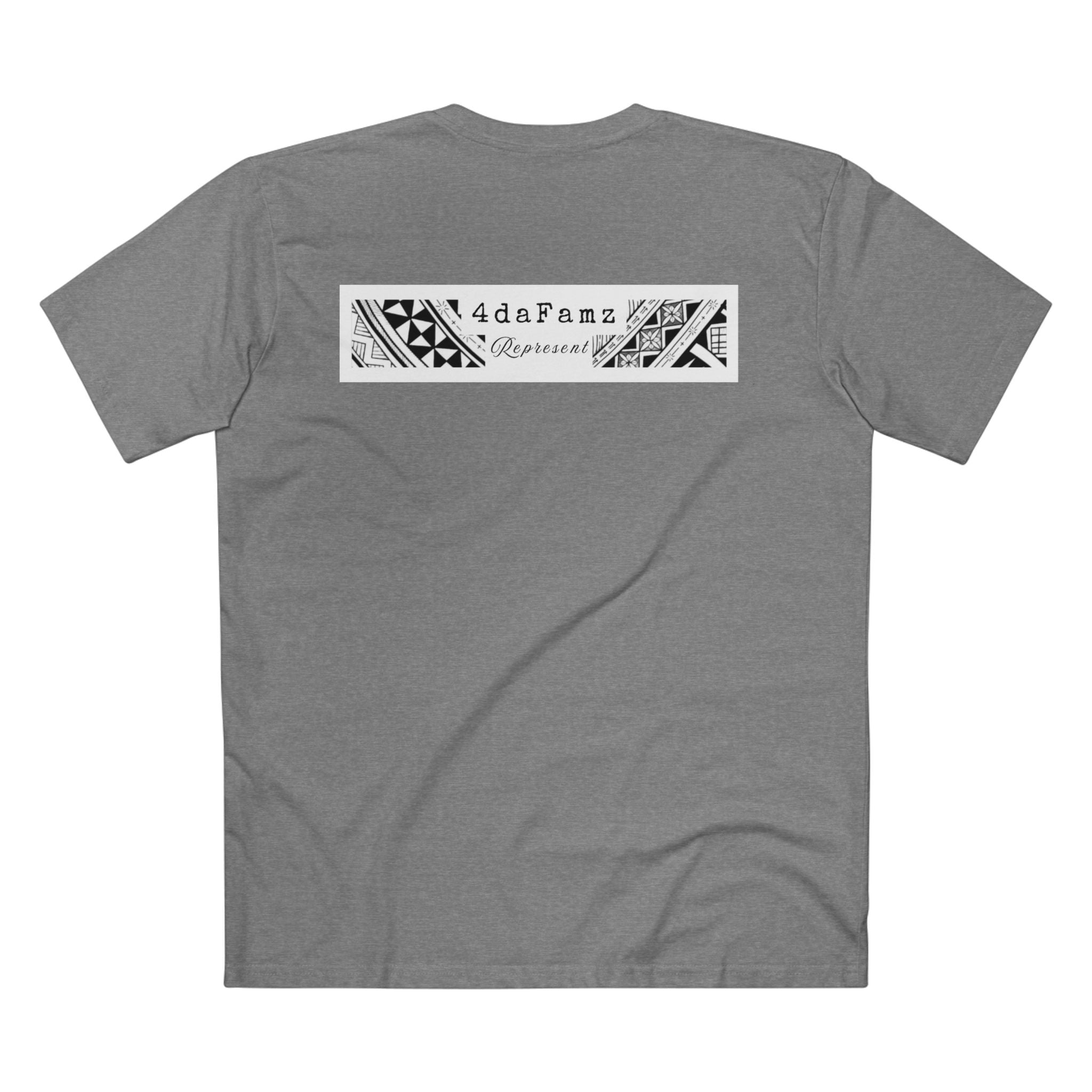 4daFamz REPRESENT Stylish Comfy Staple Tee for Family Connections | Modern Graphic Tee, Casual Wear, Gift for Him/Her, Unique Family Shirt, Everyday Comfort