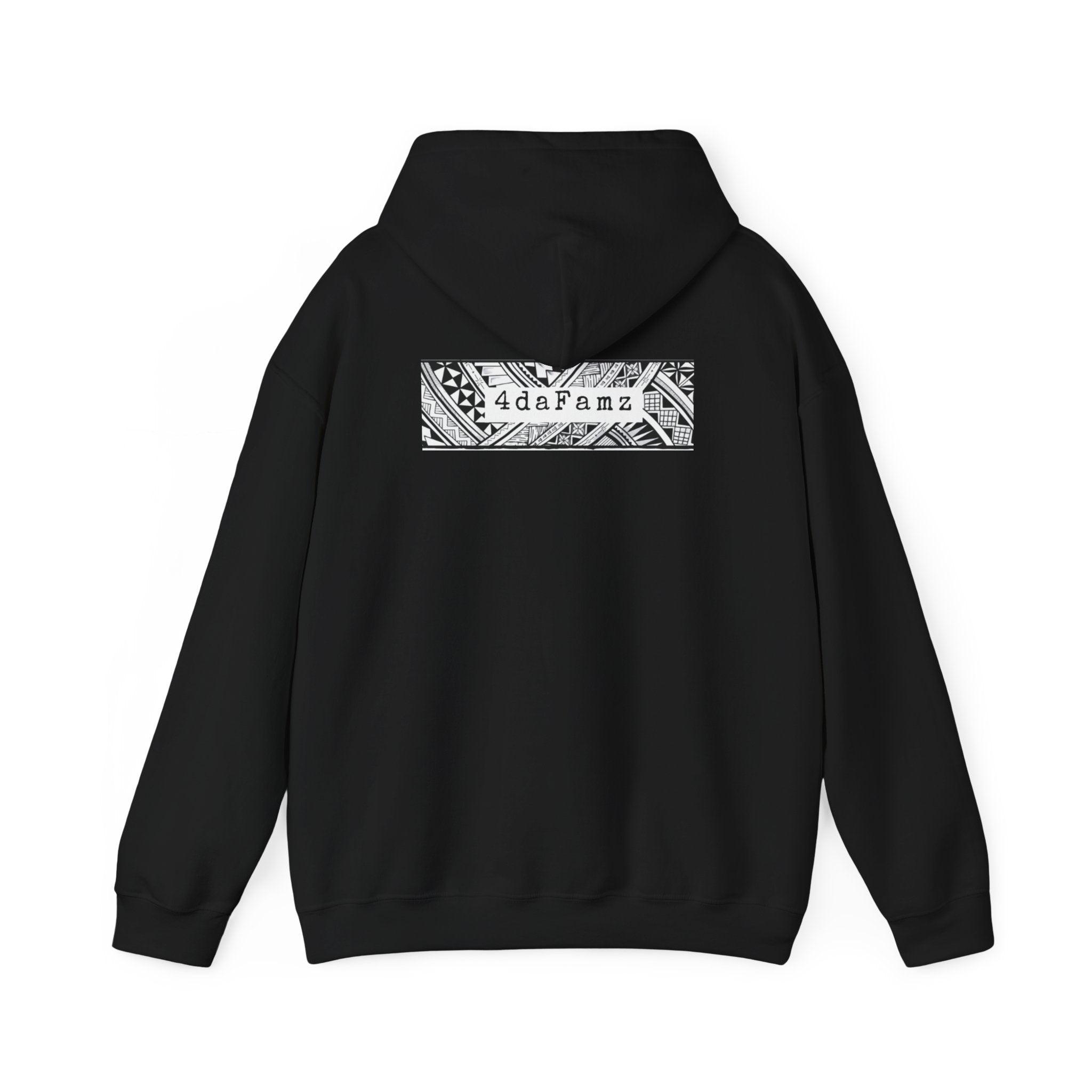 4daFamz Trendy Unisex Heavy Blend Hoodie, Cozy Gift, Casual Streetwear, Graphic Hooded Sweatshirt