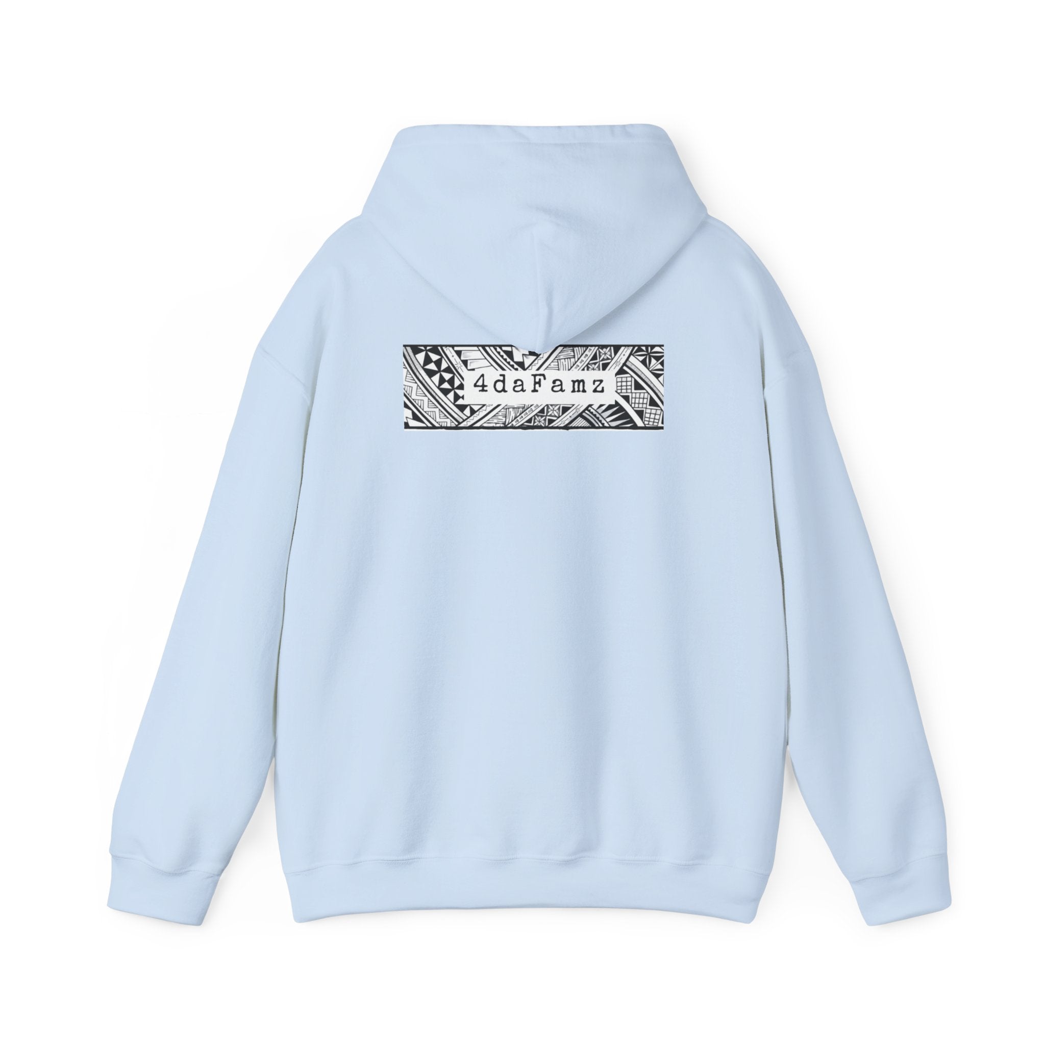 4daFamz Trendy Unisex Heavy Blend Hoodie, Cozy Gift, Casual Streetwear, Graphic Hooded Sweatshirt