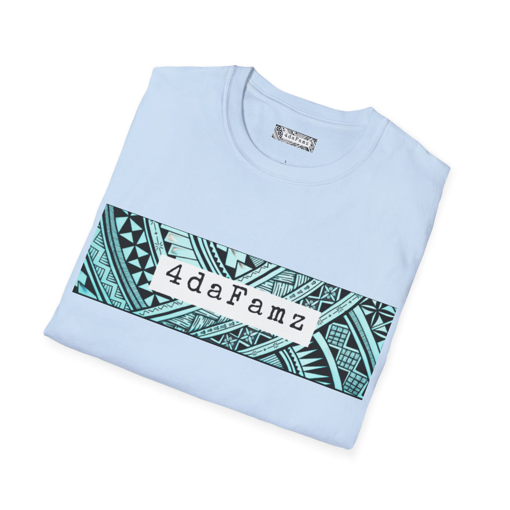 4daFamz Unisex Softstyle T-Shirt, Relaxed Island Vibes, Casual Family Tee, Unisex Graphic Shirt, Gift for Family, Summer Outfit, Trendy Apparel