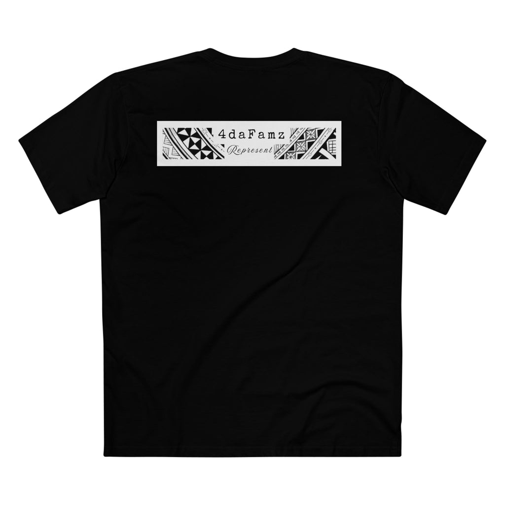 4daFamz REPRESENT Stylish Adult Staple Tee for Family Connections | Modern Unique Graphic Tee, Casual Wear, Everyday Comfort