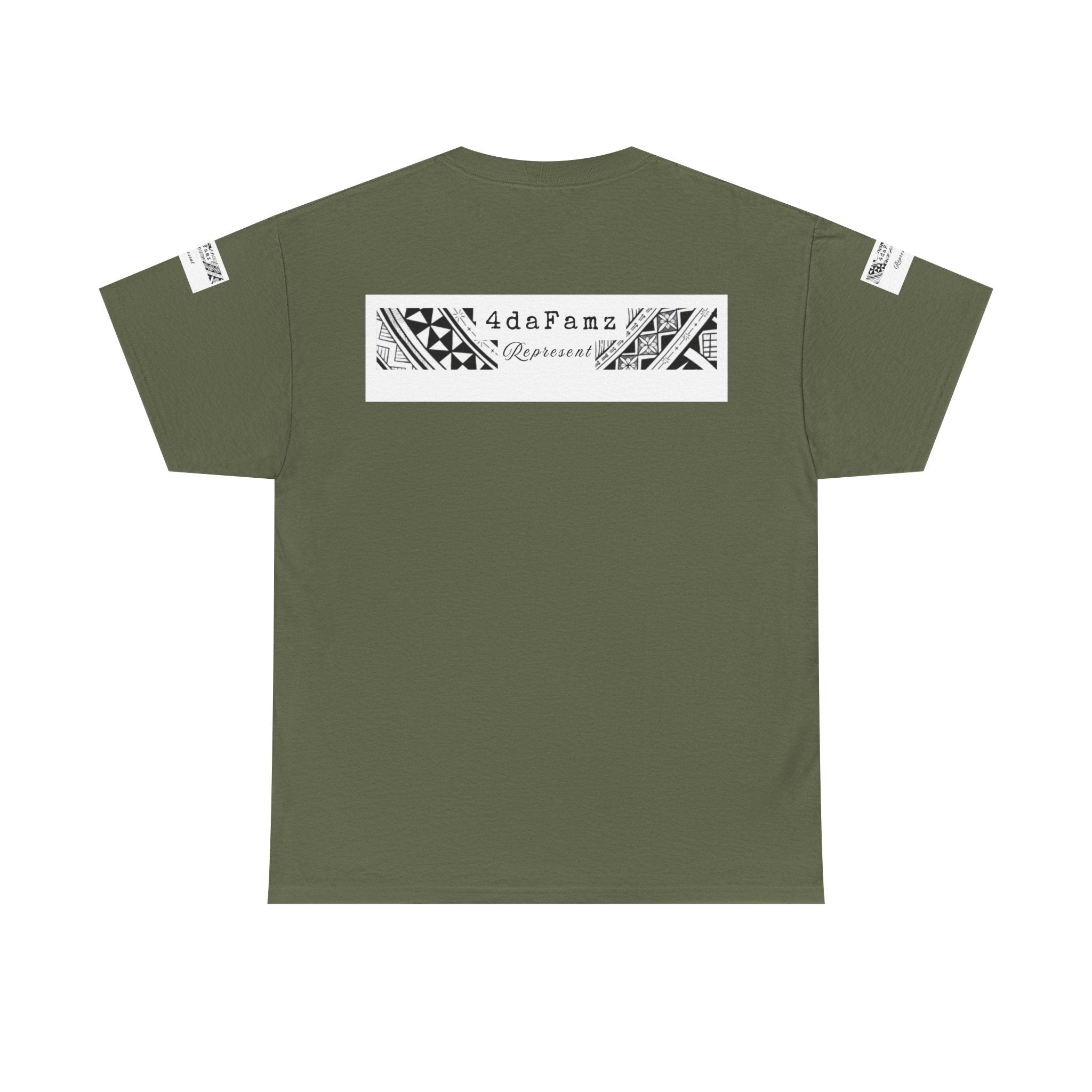 4daFamz REPRESENT Trendy Stylish Unisex Heavy Cotton Tee, Casual Wear, Unique Gift for Everyday Comfort