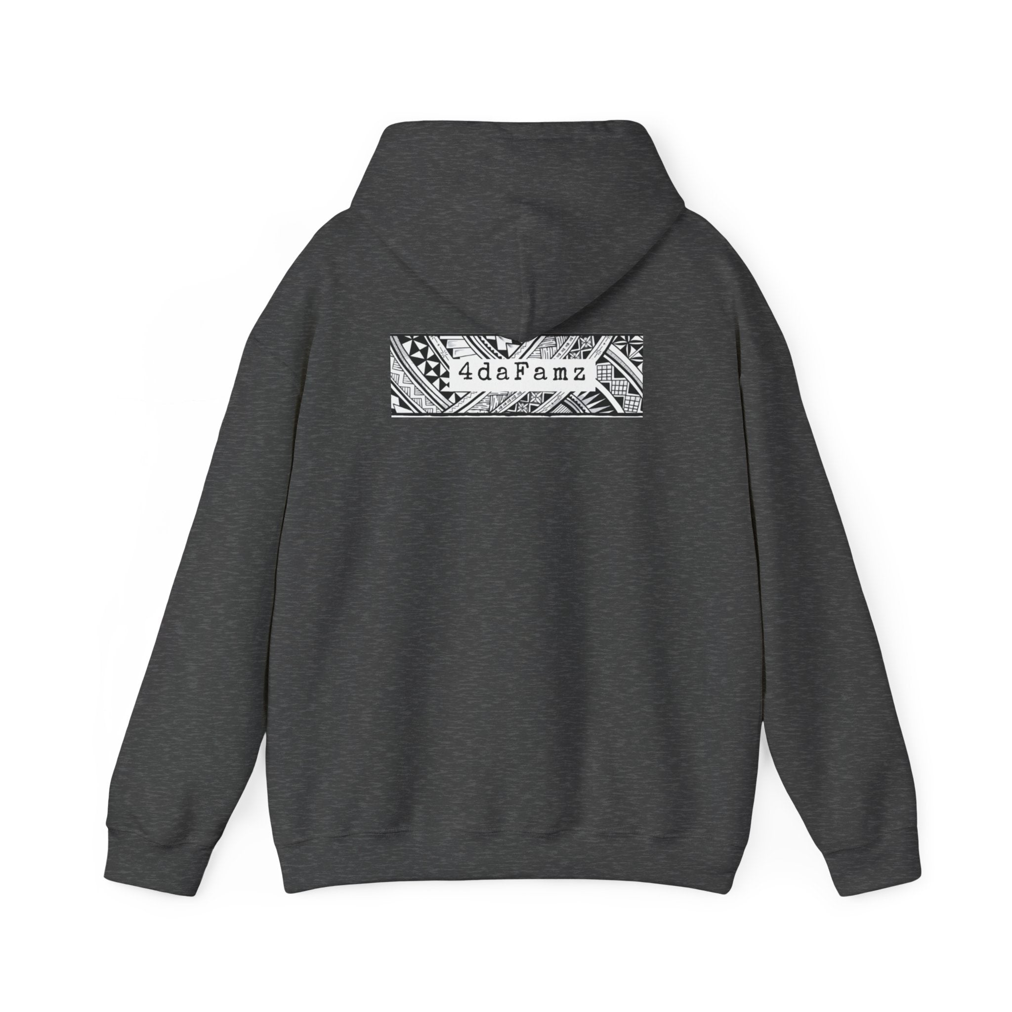 4daFamz Trendy Unisex Heavy Blend Hoodie, Cozy Gift, Casual Streetwear, Graphic Hooded Sweatshirt
