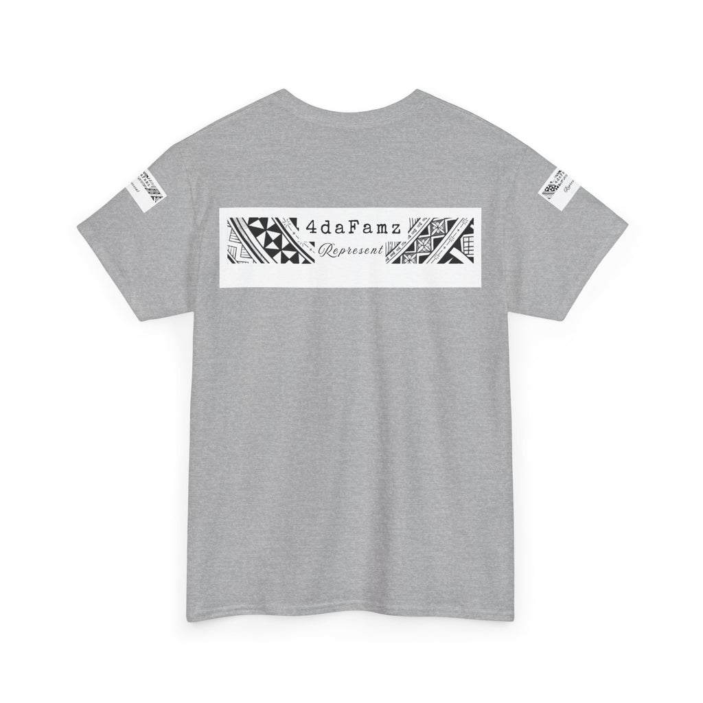 4daFamz REPRESENT Stylish Unisex Quality Cotton Trendy Tee with Relaxed Islander Vibes, Casual Wear, Gifts for Family, Everyday Comfort