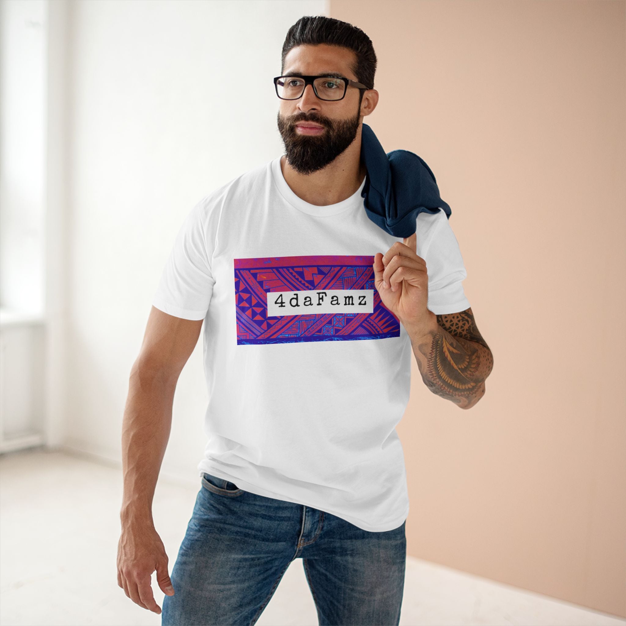 4daFamz REPRESENT Stylish Comfy Staple Tee for Family Connections | Modern Graphic Tee, Casual Wear, Gift for Him/Her, Unique Family Shirt, Everyday Comfort
