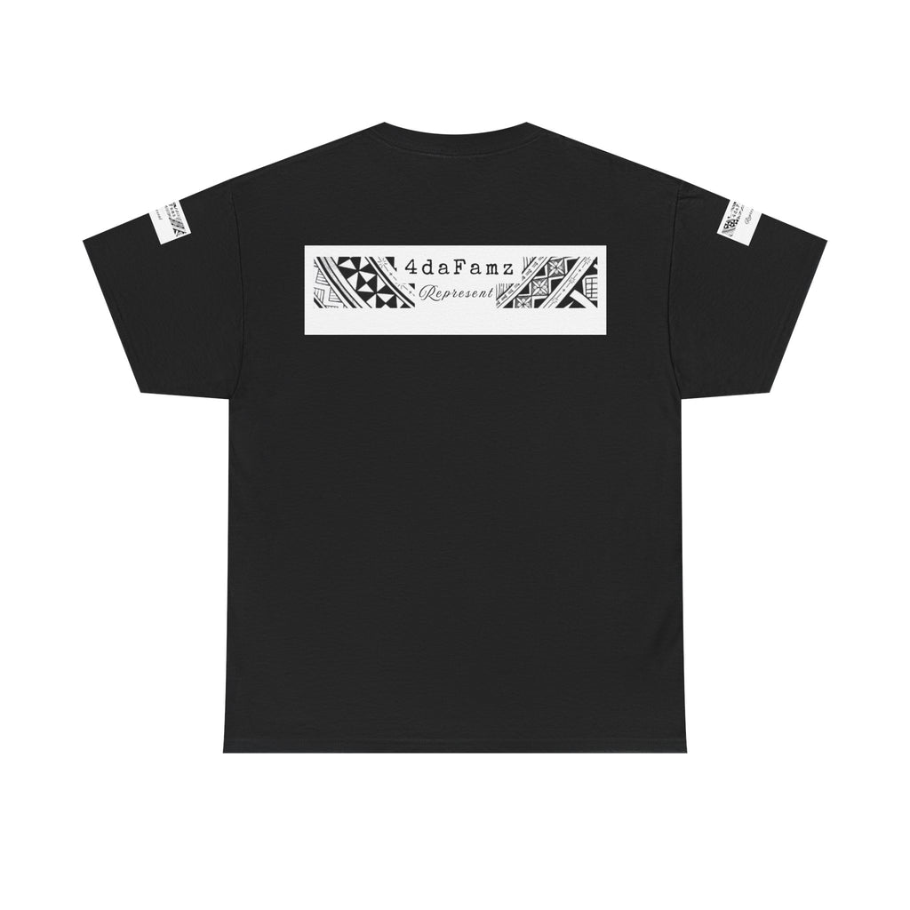 4daFamz REPRESENT Stylish Unisex Quality Cotton Trendy Tee with Relaxed Islander Vibes, Casual Wear, Gifts for Family, Everyday Comfort