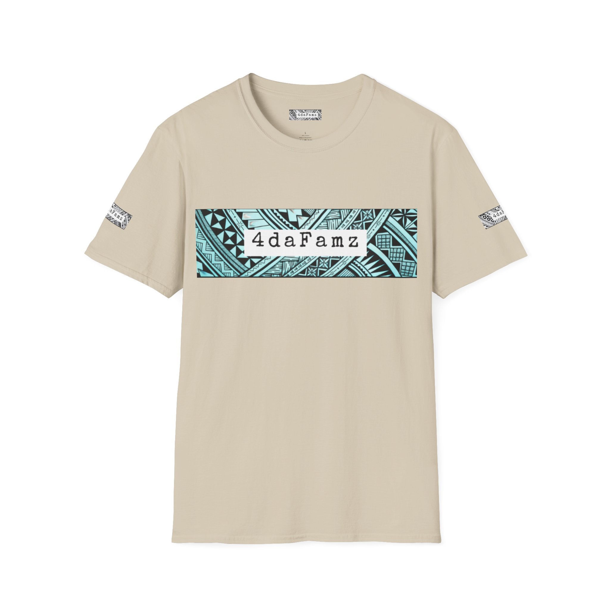 4daFamz Unisex Softstyle T-Shirt, Relaxed Island Vibes, Casual Family Tee, Unisex Graphic Shirt, Gift for Family, Summer Outfit, Trendy Apparel