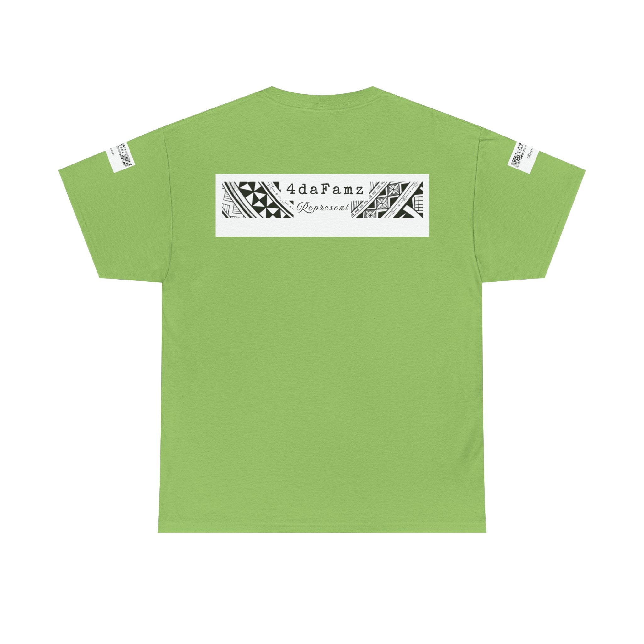 4daFamz REPRESENT Trendy Stylish Unisex Heavy Cotton Tee, Casual Wear, Unique Gift for Everyday Comfort