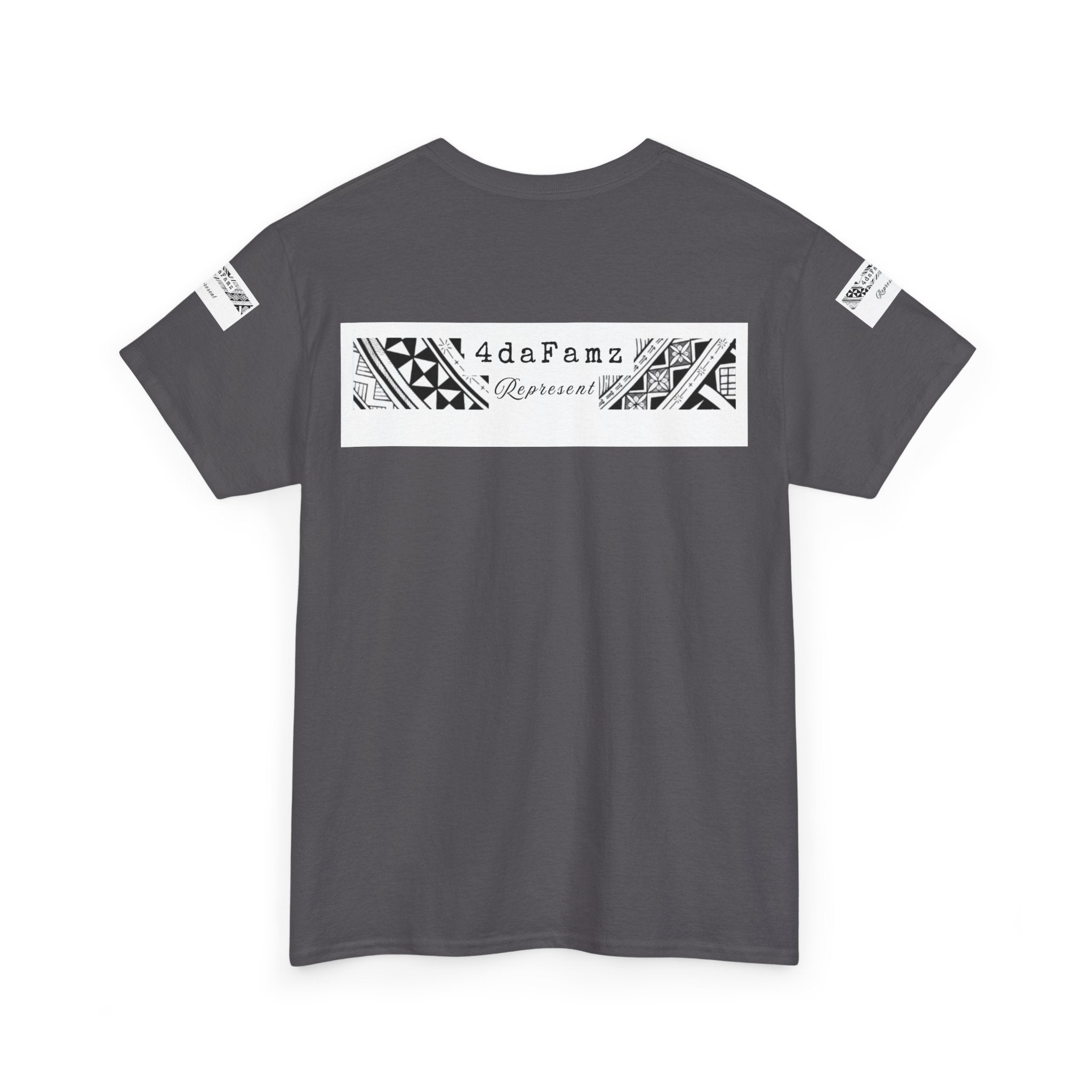 4daFamz REPRESENT Trendy Stylish Unisex Heavy Cotton Tee, Casual Wear, Unique Gift for Everyday Comfort